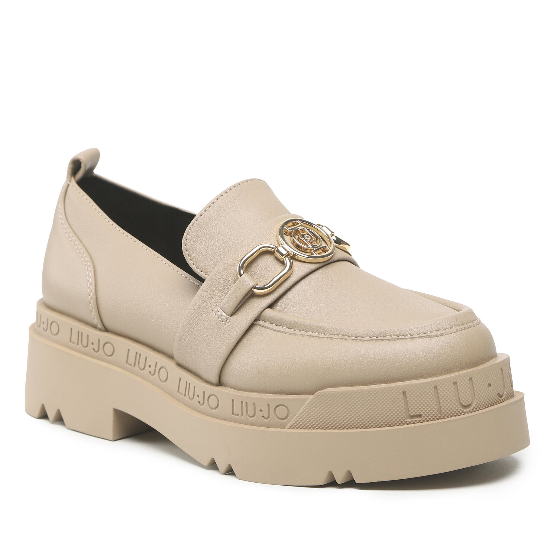 Liu Jo Loafersy Love 35 SF2259 EX014 Béžová - Pepit.cz