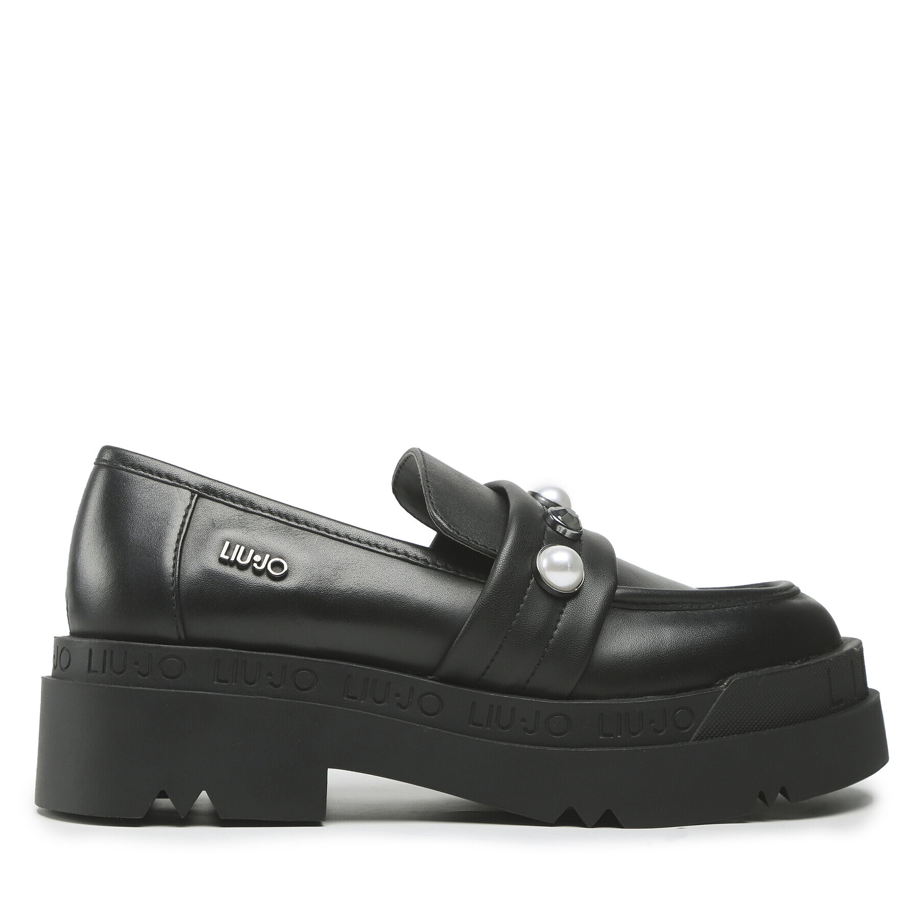 Liu Jo Loafersy Love 37 SF2263 PX136 Černá - Pepit.cz