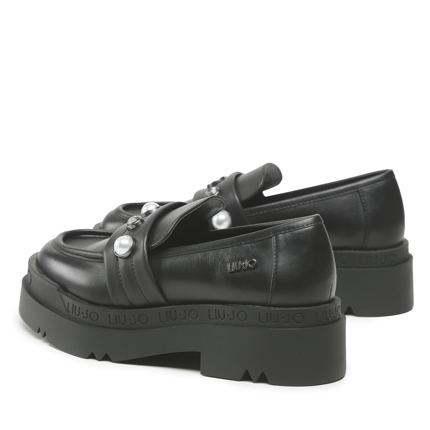 Liu Jo Loafersy Love 37 SF2263 PX136 Černá - Pepit.cz