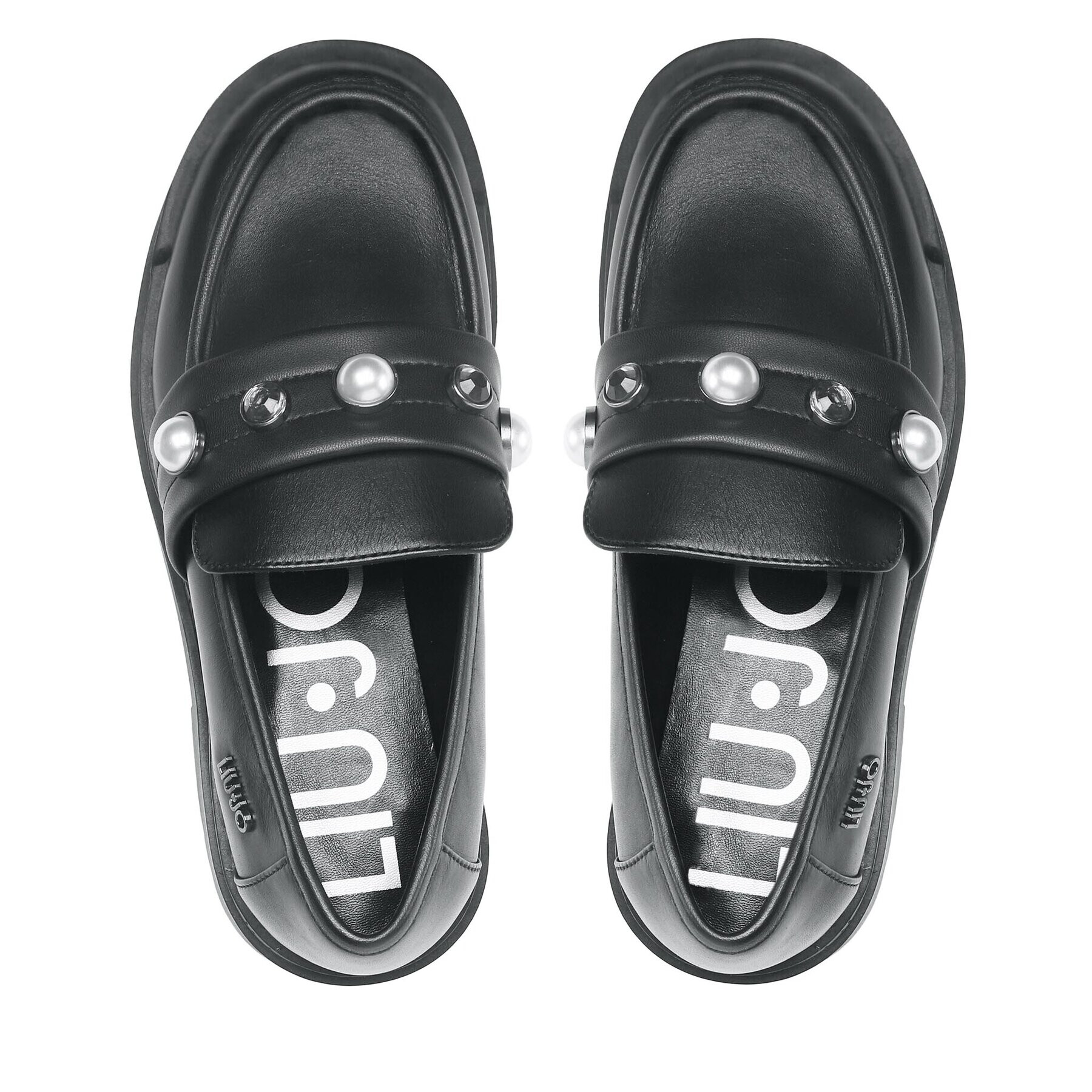 Liu Jo Loafersy Love 37 SF2263 PX136 Černá - Pepit.cz