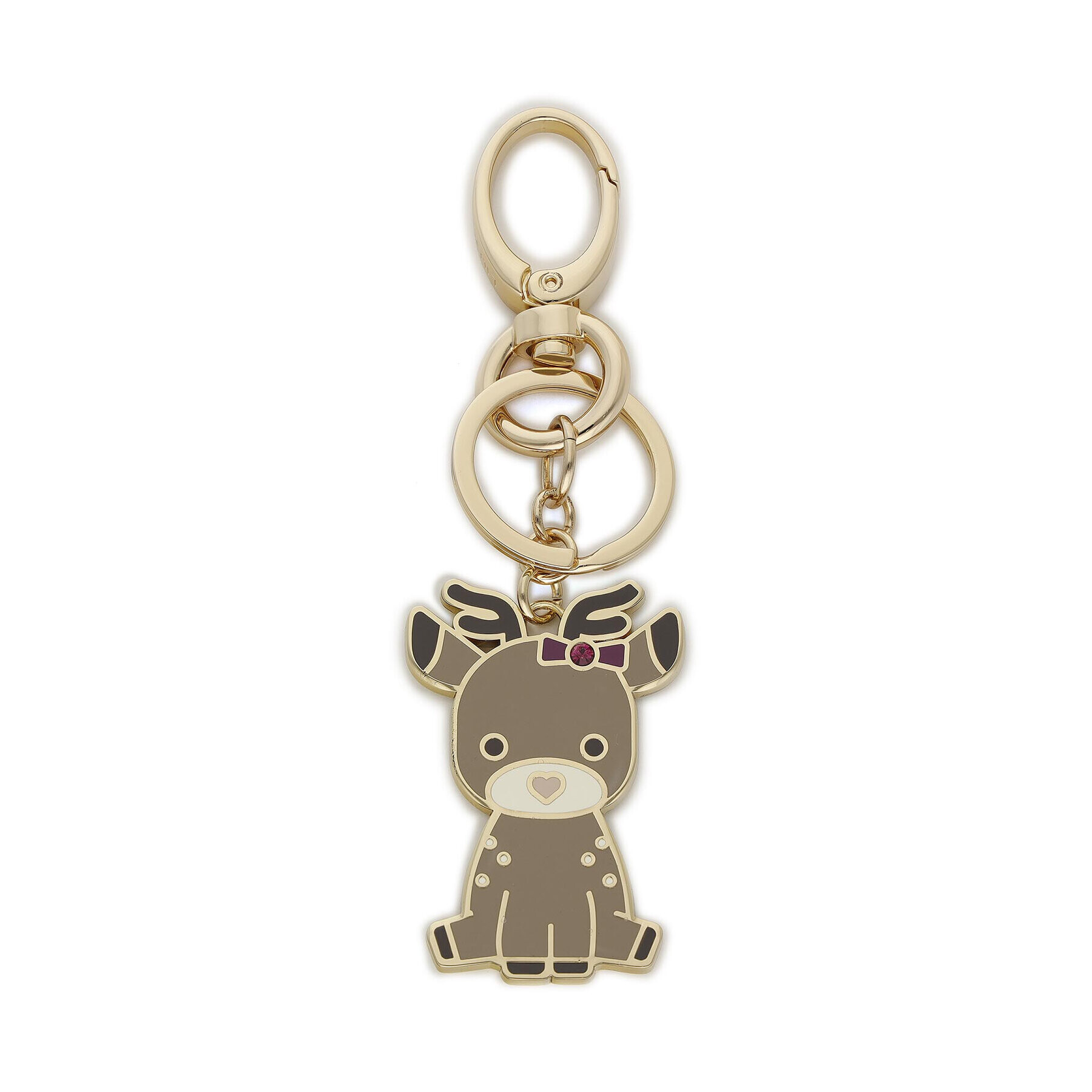 Liu Jo Přívěsek Key Ring Deer AF2056 A0001 Zlatá - Pepit.cz