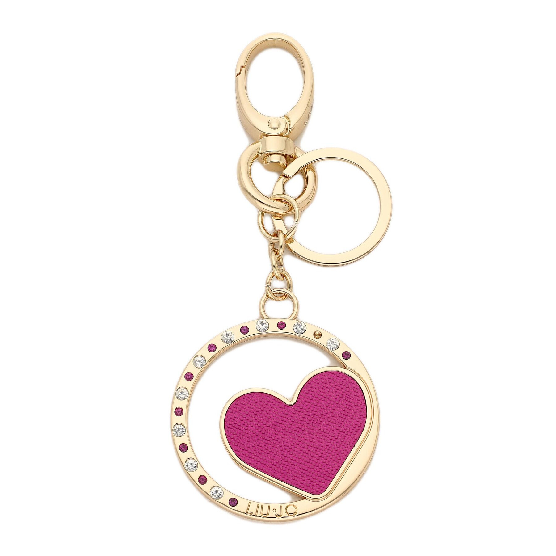 Liu Jo Přívěsek Key Ring Heart AA3126 A0001 Zlatá - Pepit.cz