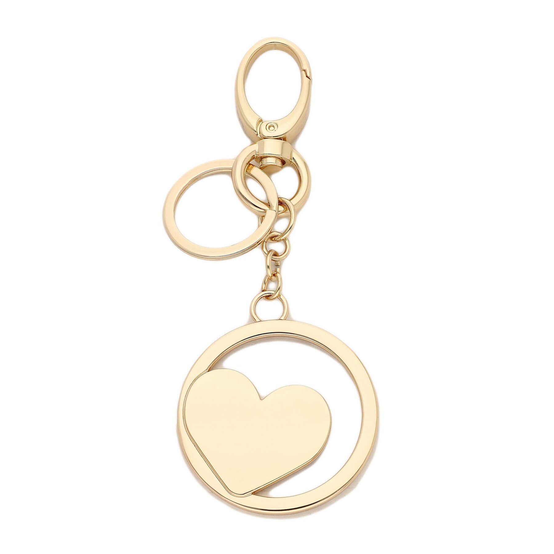 Liu Jo Přívěsek Key Ring Heart AA3126 A0001 Zlatá - Pepit.cz