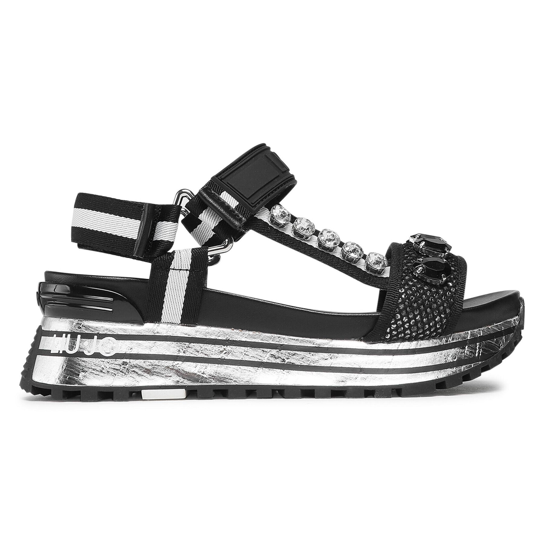 Liu Jo Sandály Maxi Wonder Sandal 10 BA1079 TX178 Černá - Pepit.cz