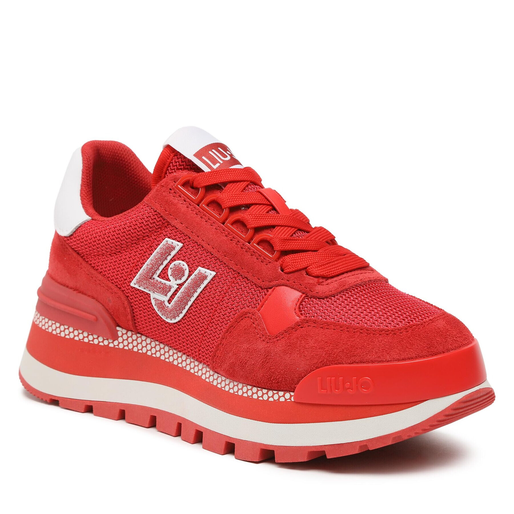 Liu Jo Sneakersy Amazing 16 BA3119 PX027 Červená - Pepit.cz