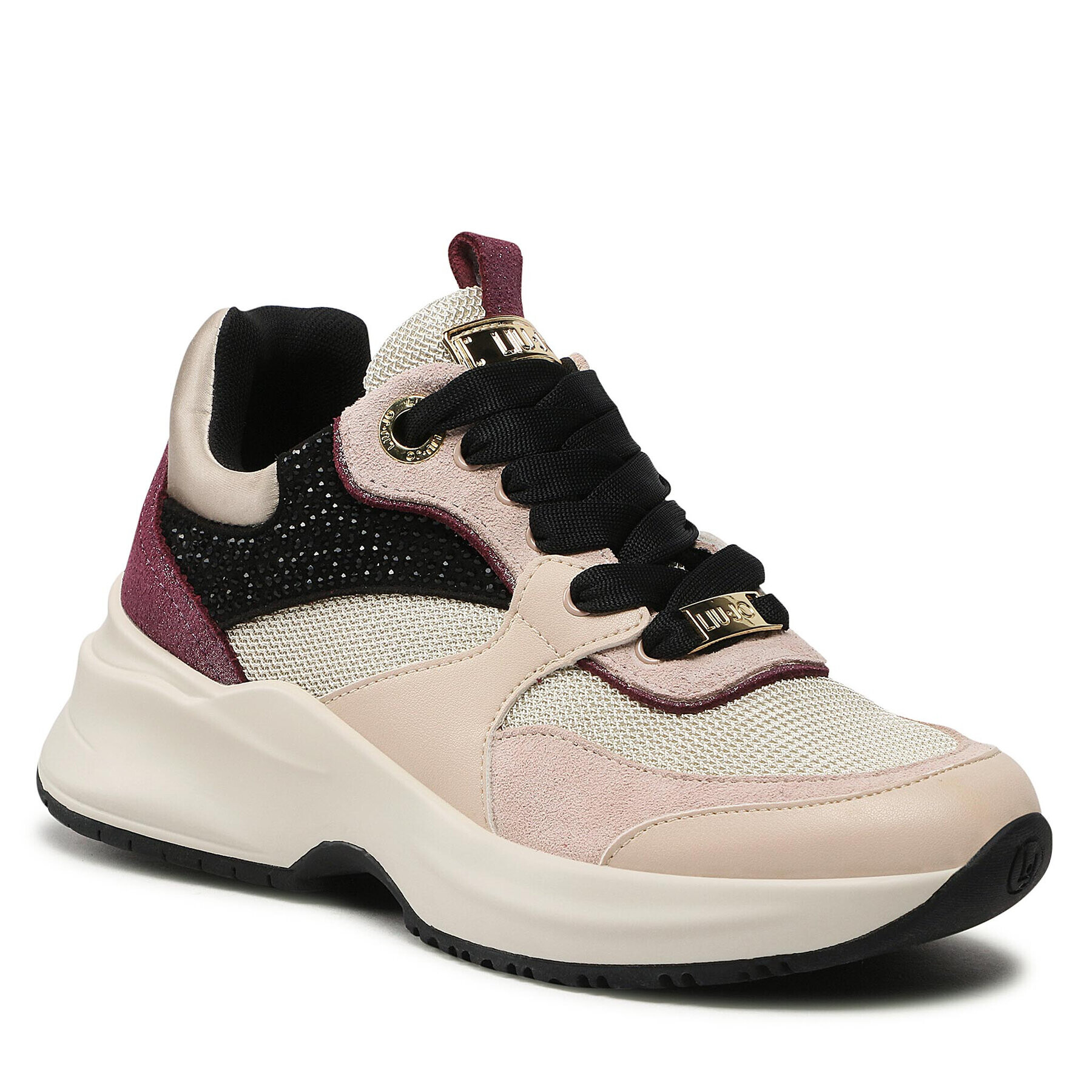 Liu Jo Sneakersy Lily 08 BF2019 PX305 Růžová - Pepit.cz