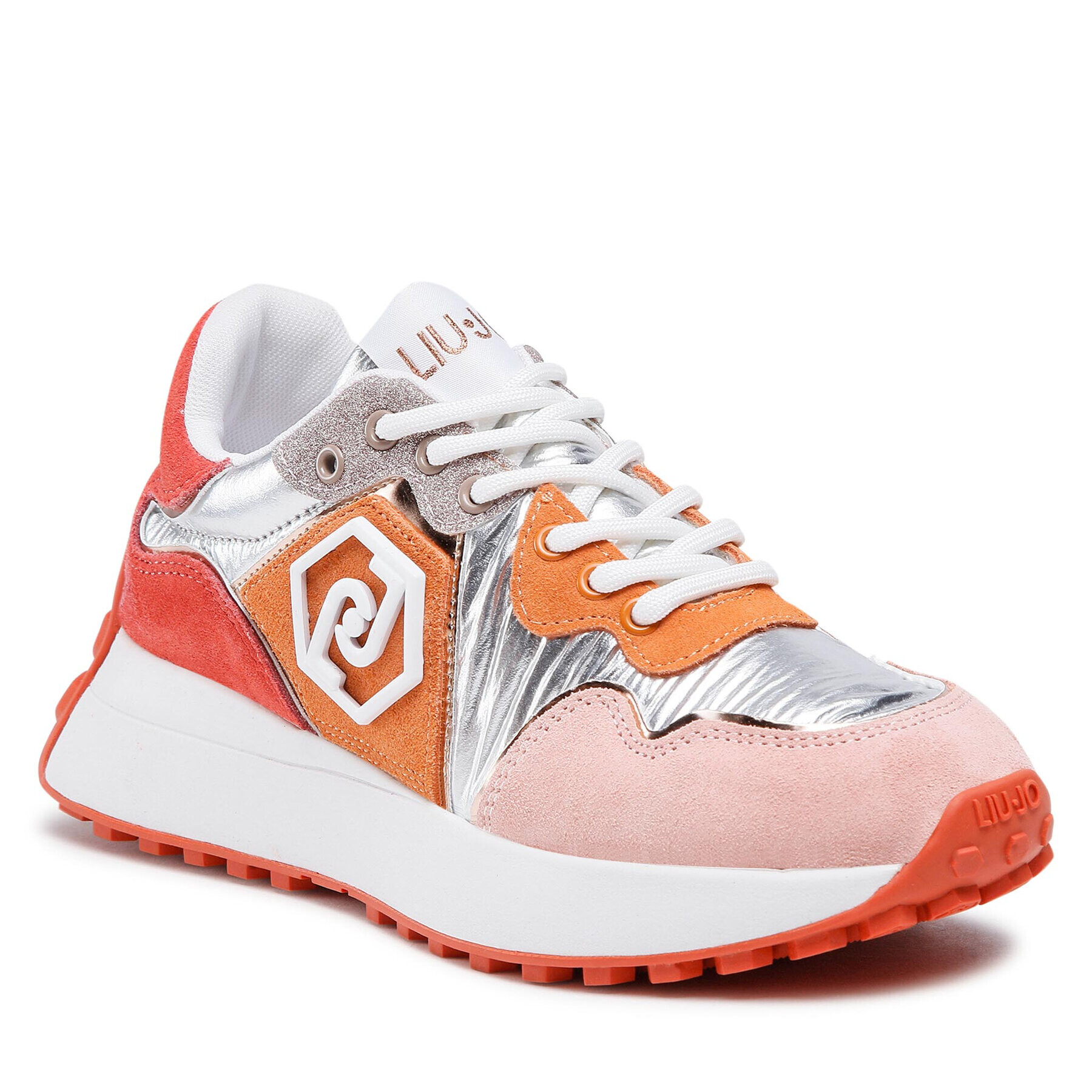 Liu Jo Sneakersy Lolo 07 BA2207 TX203 Oranžová - Pepit.cz