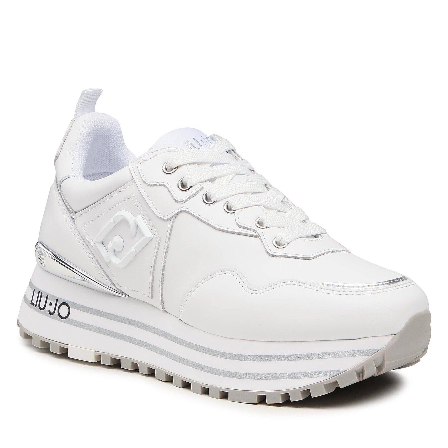 Liu Jo Sneakersy Maxi Wonder 01 BA3013 P0102 Bílá - Pepit.cz