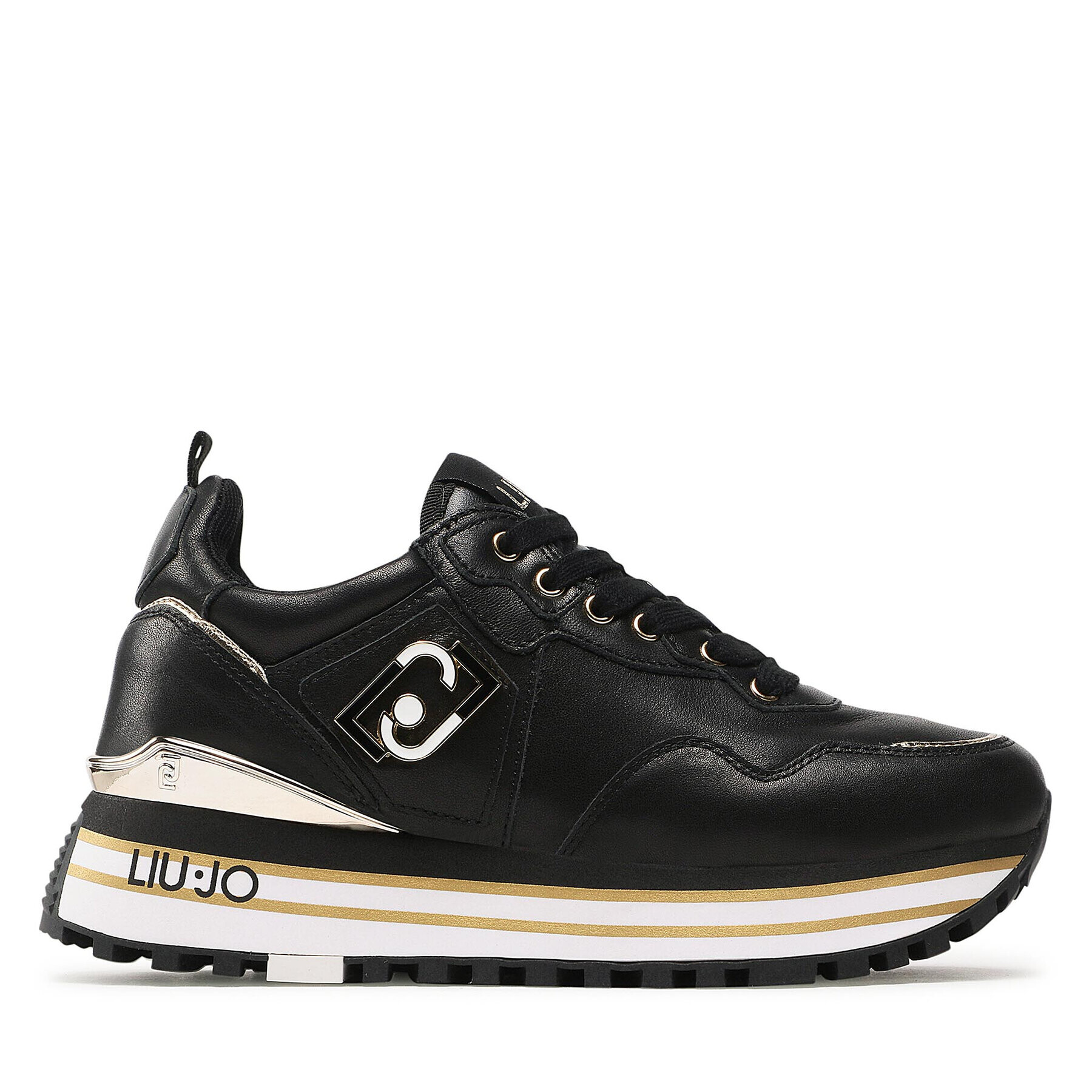 Liu Jo Sneakersy Maxi Wonder 01 BF2095 P0102 Černá - Pepit.cz