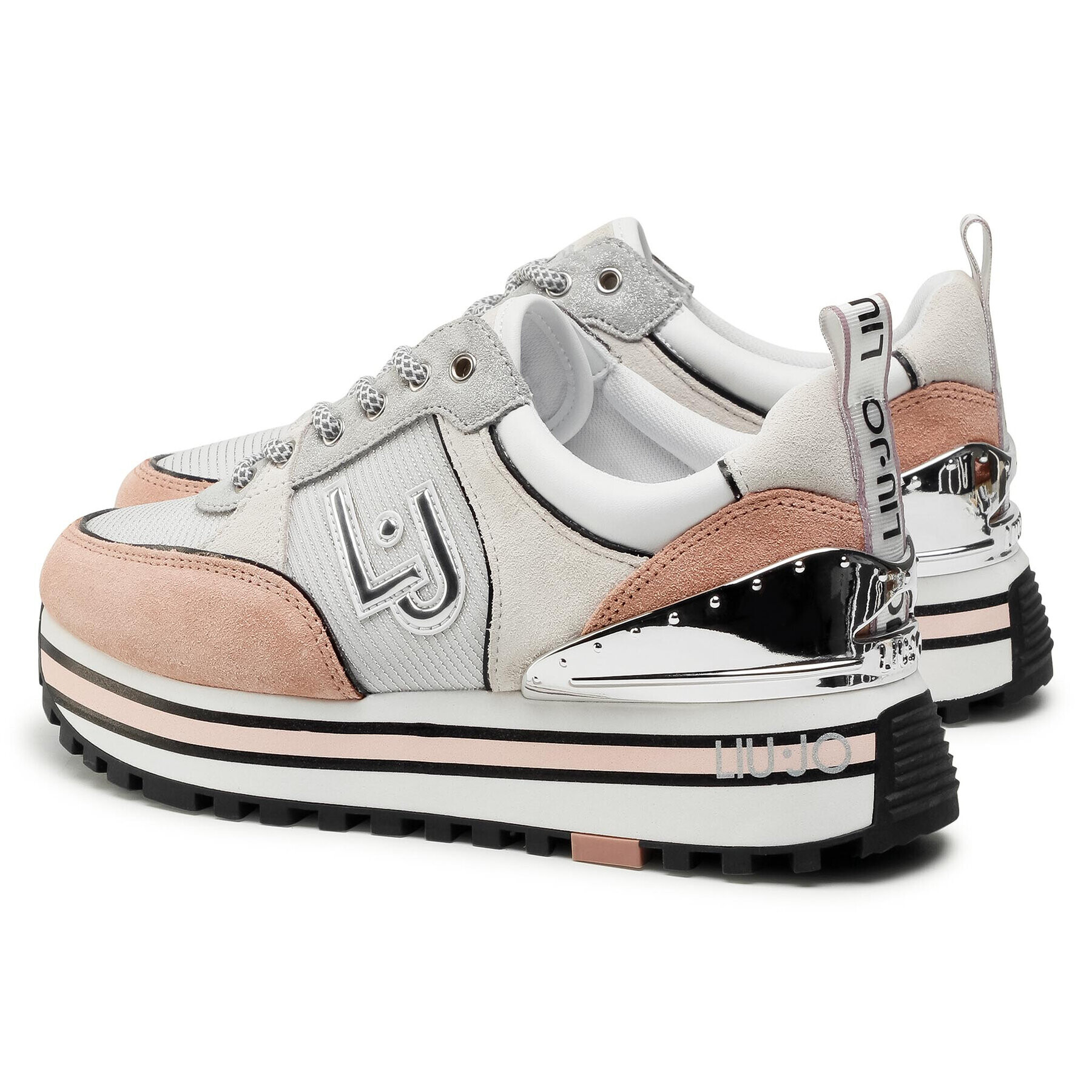 Liu Jo Sneakersy Maxi Wonder 20 BA1063 PX139 Bílá - Pepit.cz