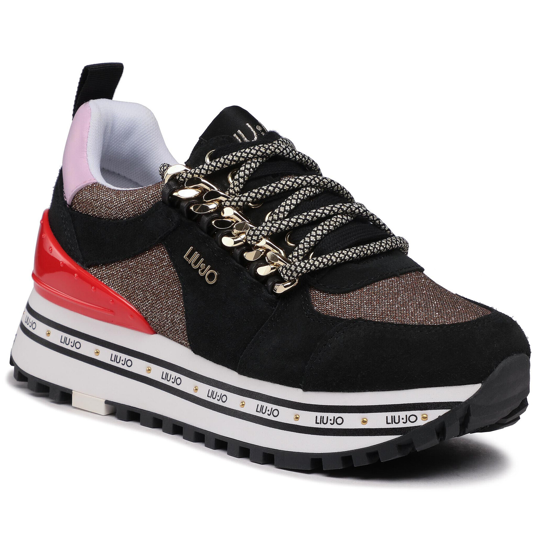 Liu Jo Sneakersy Maxi Wonder 22 BA1065 PX027 Černá - Pepit.cz