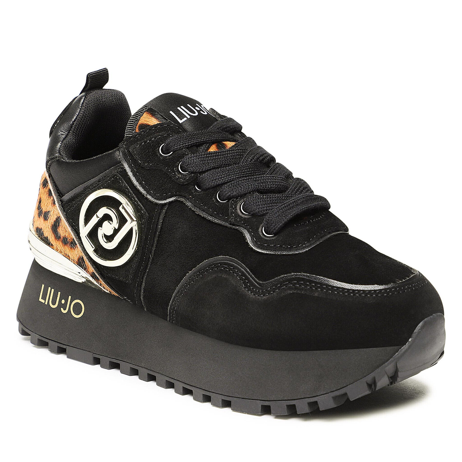 Liu Jo Sneakersy Maxi Wonder 24 BF2103 PX194 Černá - Pepit.cz