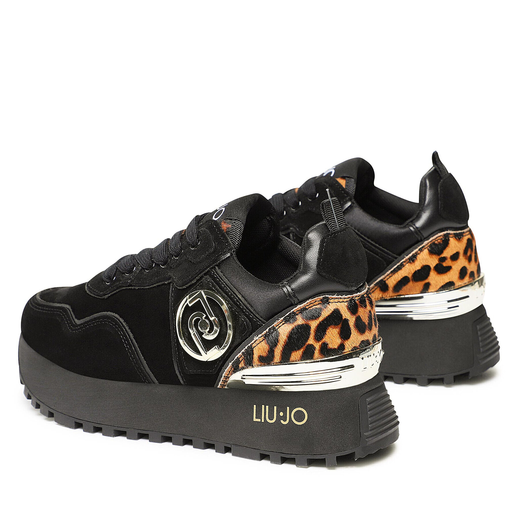 Liu Jo Sneakersy Maxi Wonder 24 BF2103 PX194 Černá - Pepit.cz