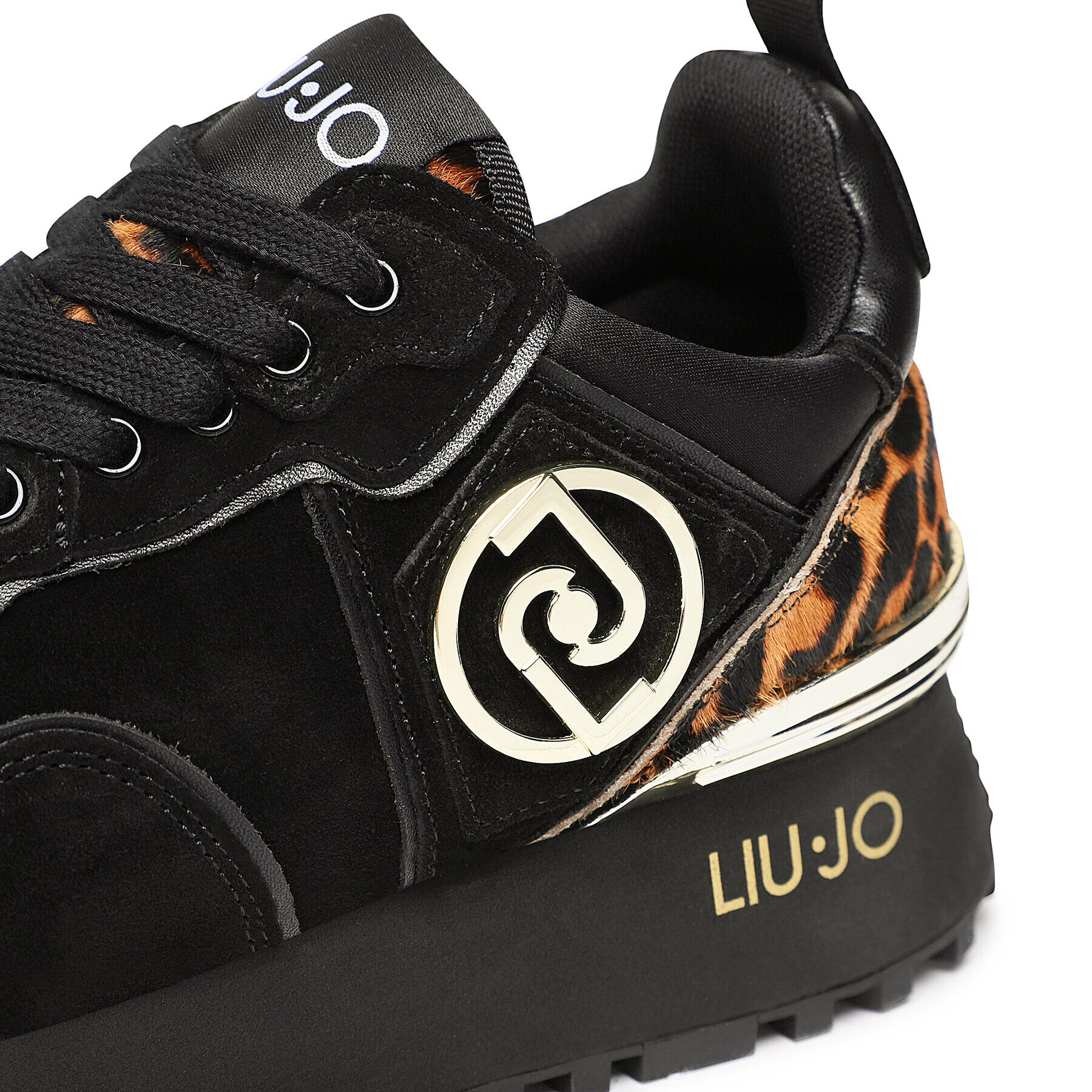 Liu Jo Sneakersy Maxi Wonder 24 BF2103 PX194 Černá - Pepit.cz