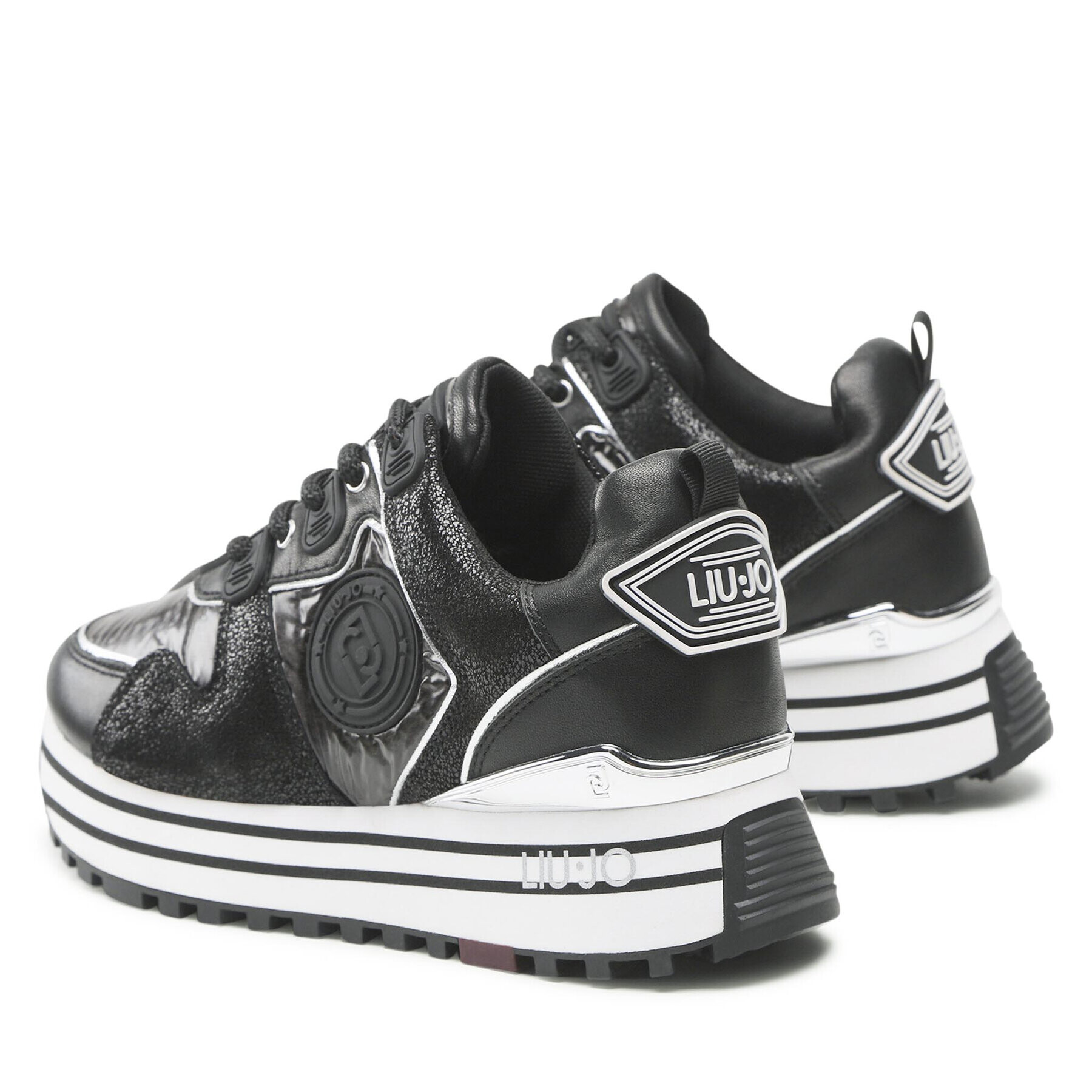 Liu Jo Sneakersy Maxi Wonder 47 BF2119 PX179 Černá - Pepit.cz