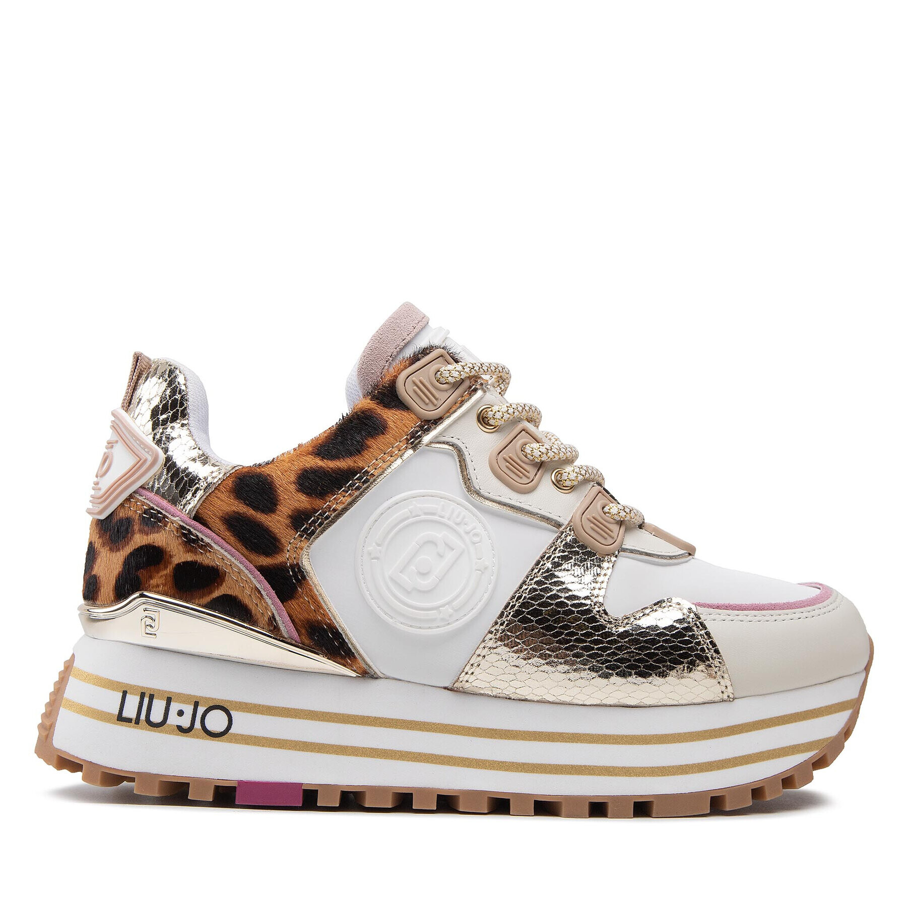 Liu Jo Sneakersy Maxi Wonder 47 BF2119 PX259 Bílá - Pepit.cz