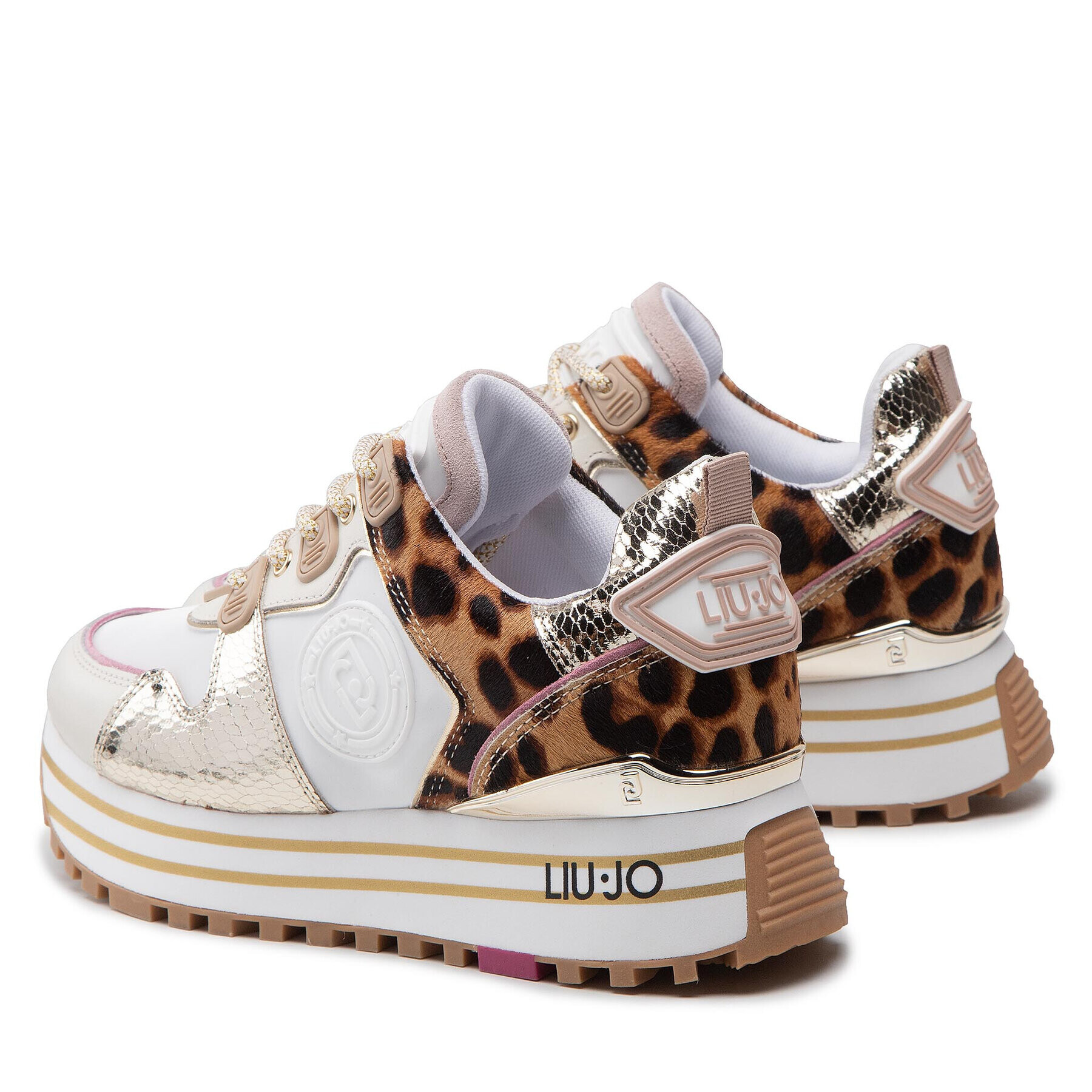 Liu Jo Sneakersy Maxi Wonder 47 BF2119 PX259 Bílá - Pepit.cz