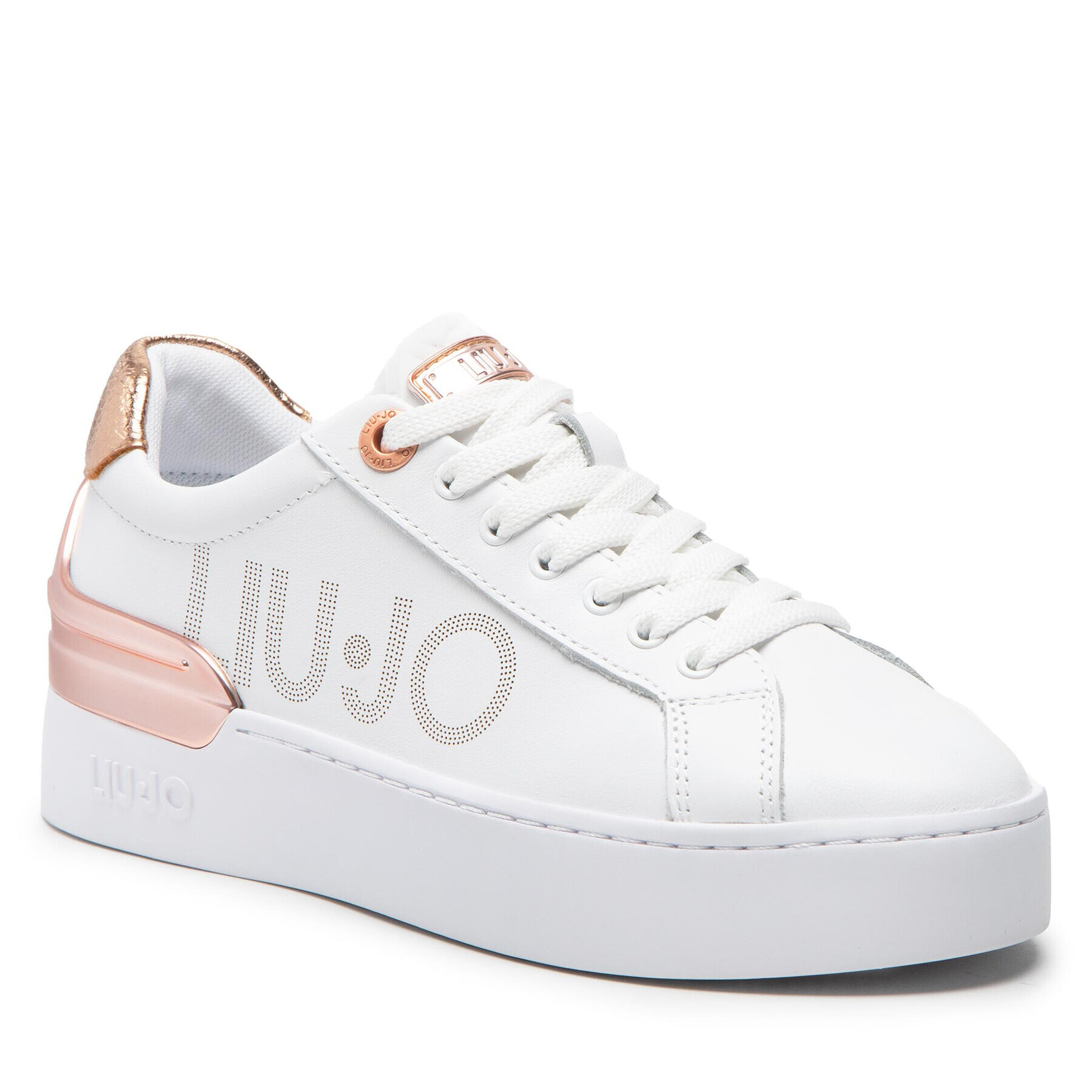 Liu Jo Sneakersy Silvia 65 BF2001 P0102 Bílá - Pepit.cz