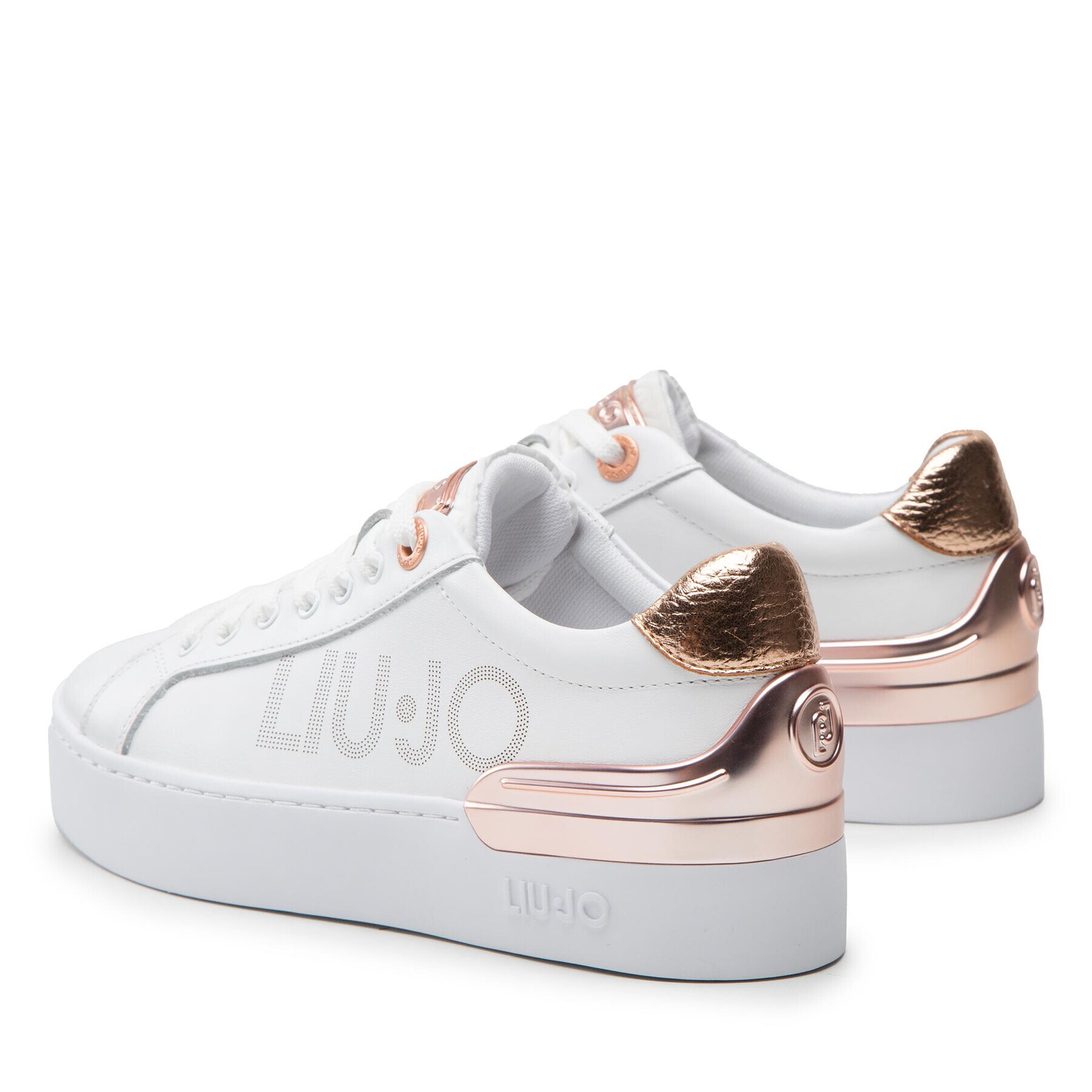 Liu Jo Sneakersy Silvia 65 BF2001 P0102 Bílá - Pepit.cz