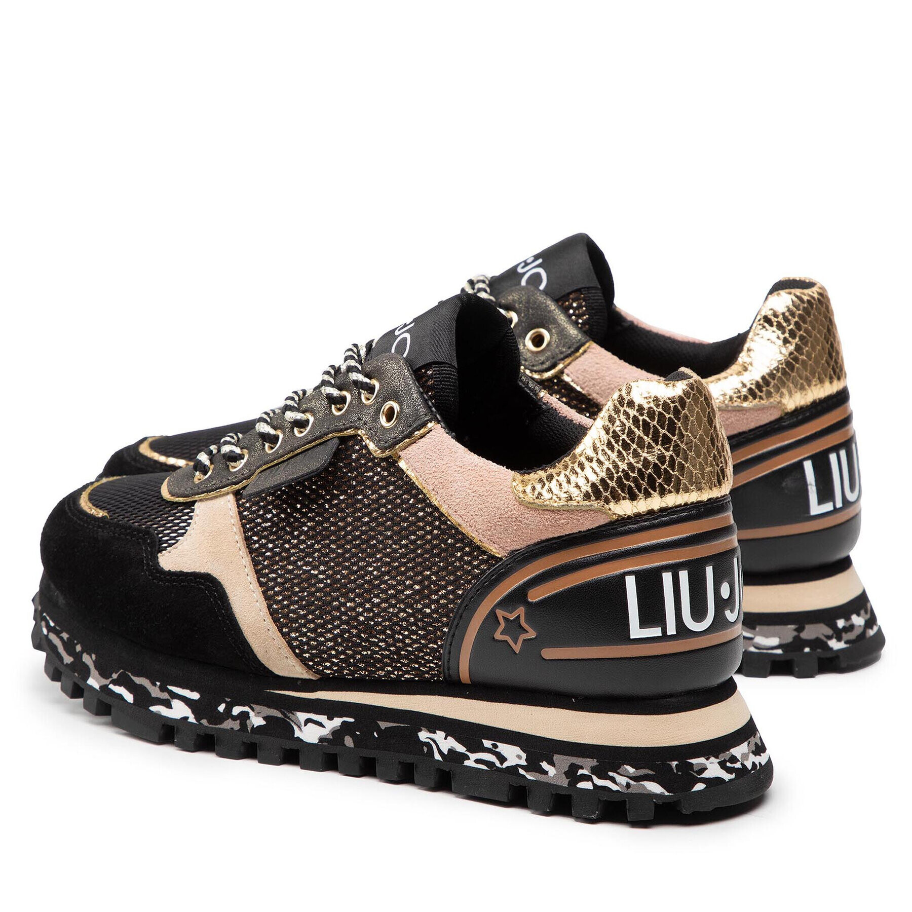 Liu Jo Sneakersy Wonder 24 BF1047 PX167 Zlatá - Pepit.cz