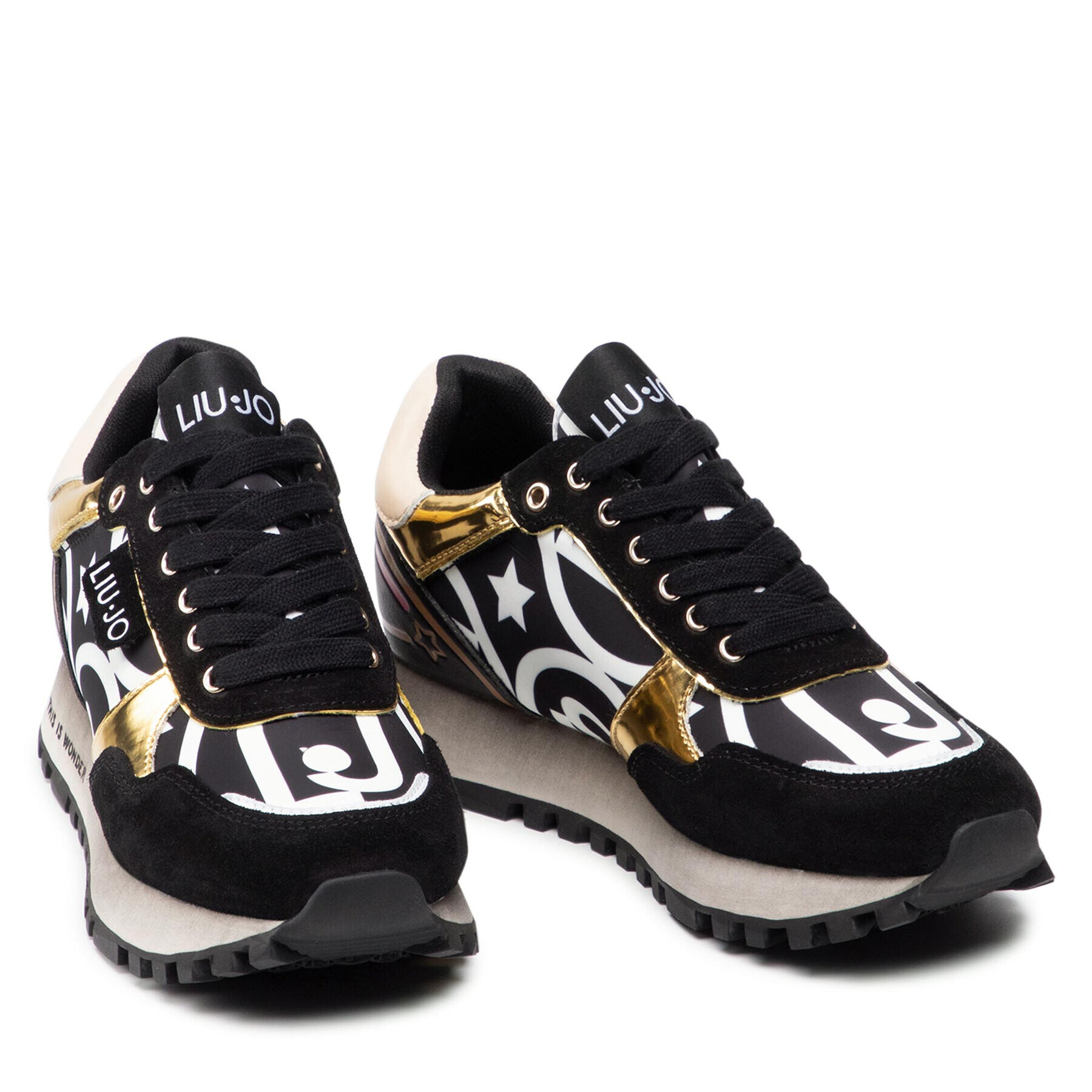 Liu Jo Sneakersy Wonder 24 BF1047 TX040 Černá - Pepit.cz