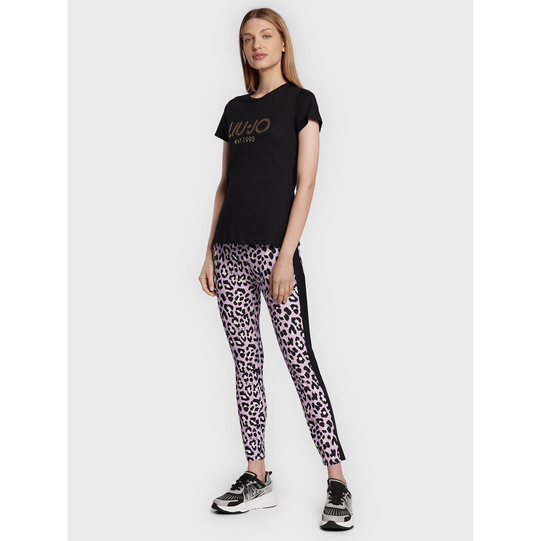 Liu Jo Sport Legíny TF2257 J7912 Fialová Slim Fit - Pepit.cz