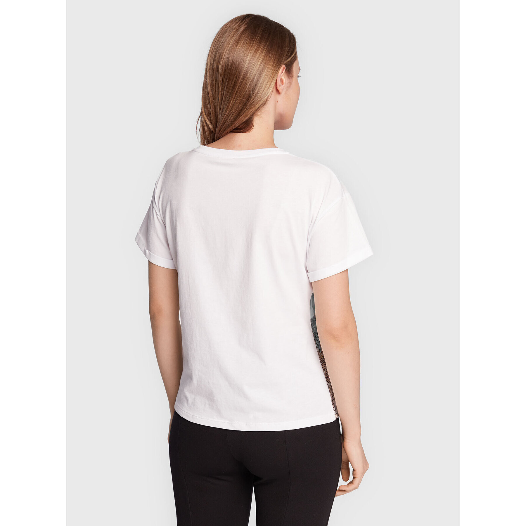 Liu Jo T-Shirt WF2385 J5923 Bílá Regular Fit - Pepit.cz