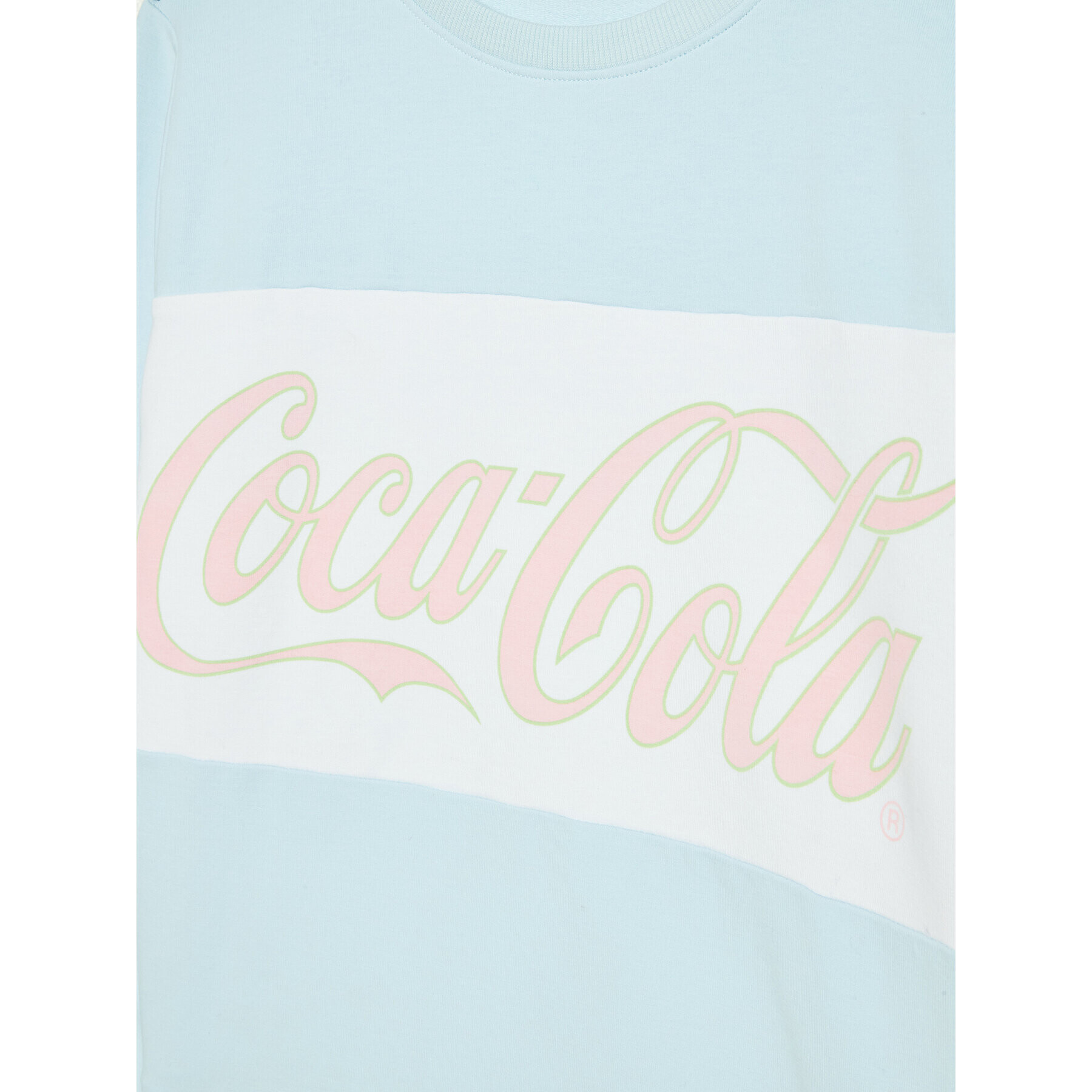 LMTD Mikina COCA-COLA 13201463 Modrá Regular Fit - Pepit.cz