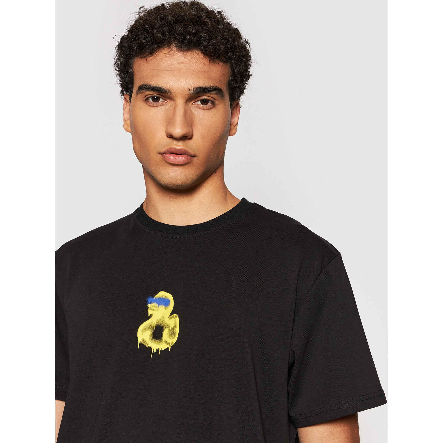 Local Heroes T-Shirt Blind Duck AW21T0086 Černá Regular Fit - Pepit.cz