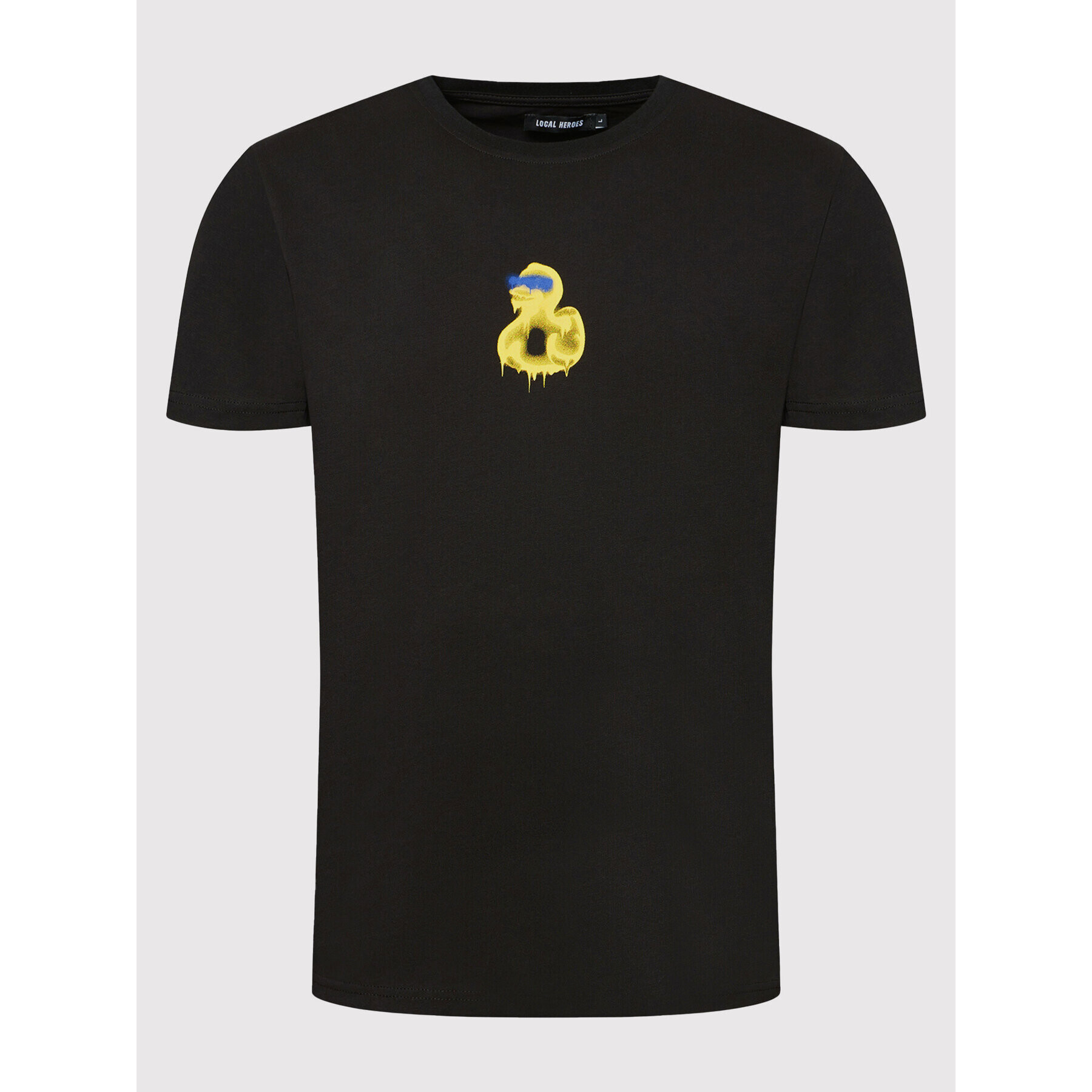 Local Heroes T-Shirt Blind Duck AW21T0086 Černá Regular Fit - Pepit.cz