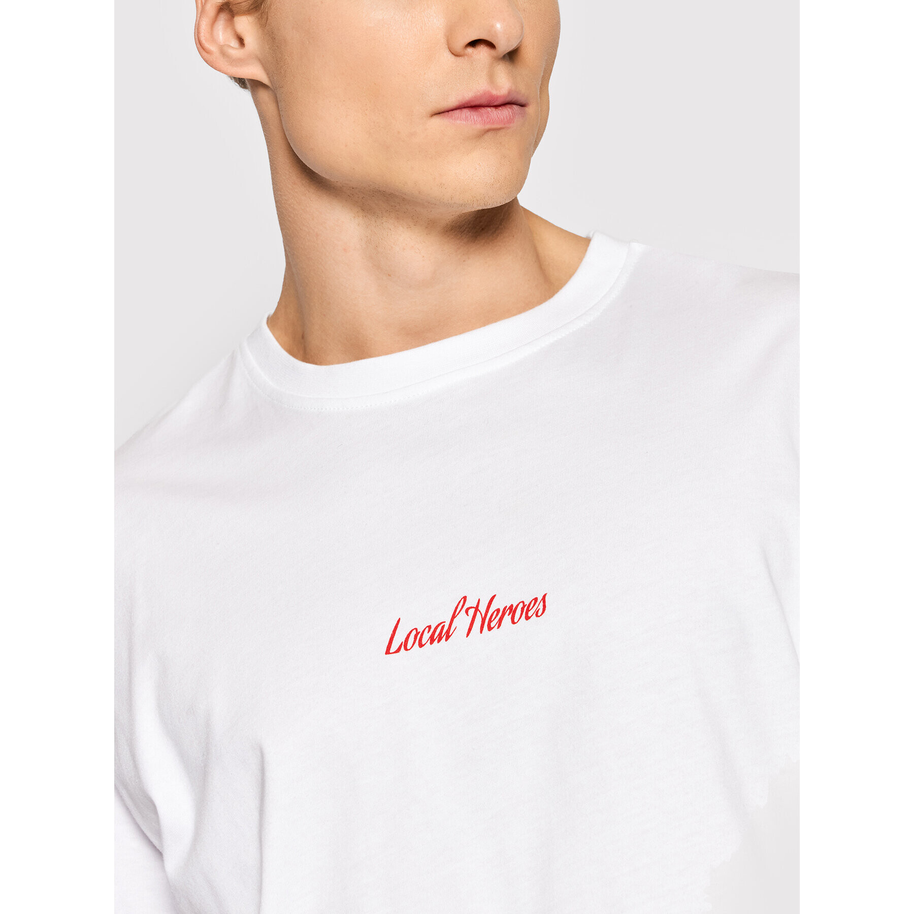 Local Heroes T-Shirt Poison SS22T0037 Bílá Oversize - Pepit.cz