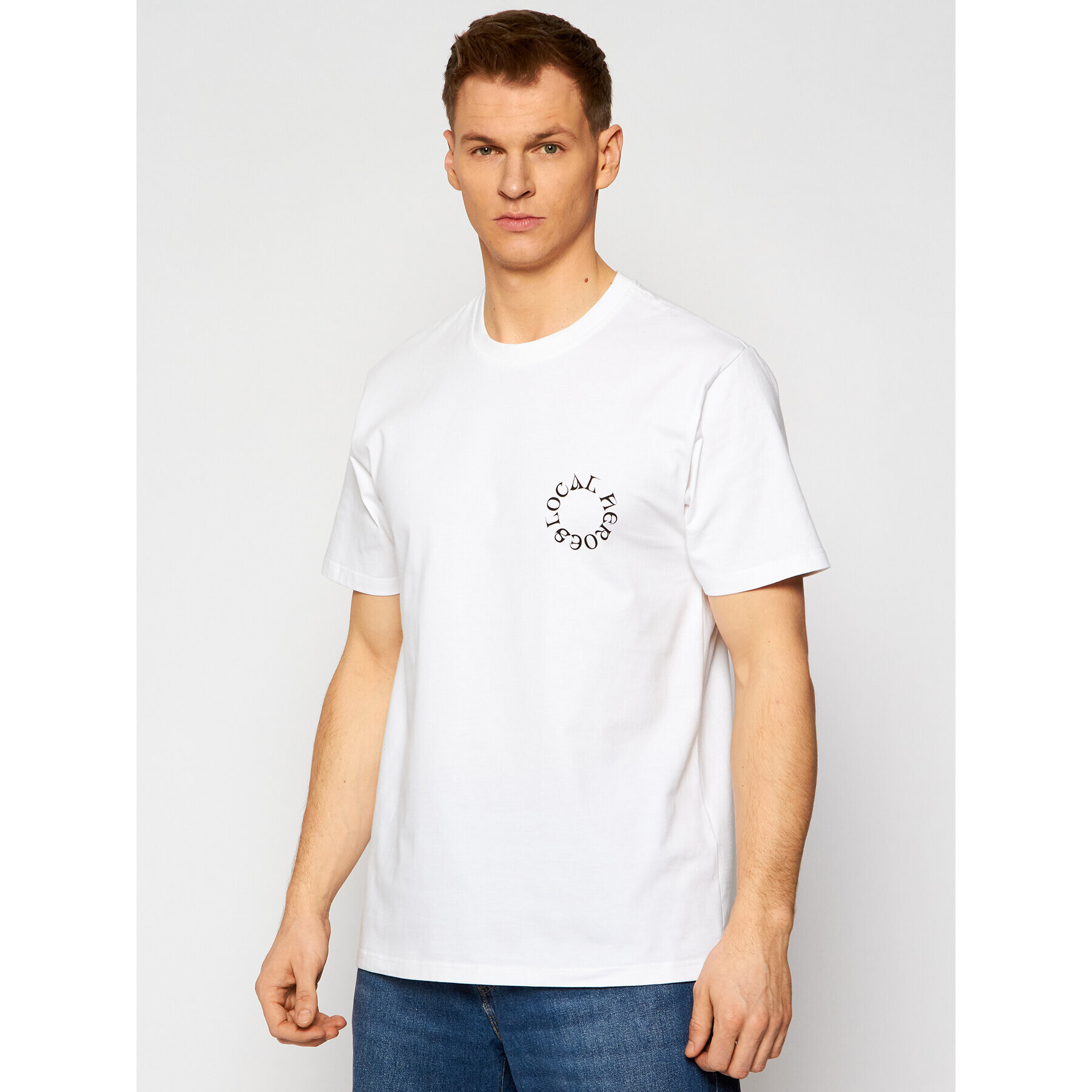 Local Heroes T-Shirt Stay Horny SS21T0068 Bílá Regular Fit - Pepit.cz