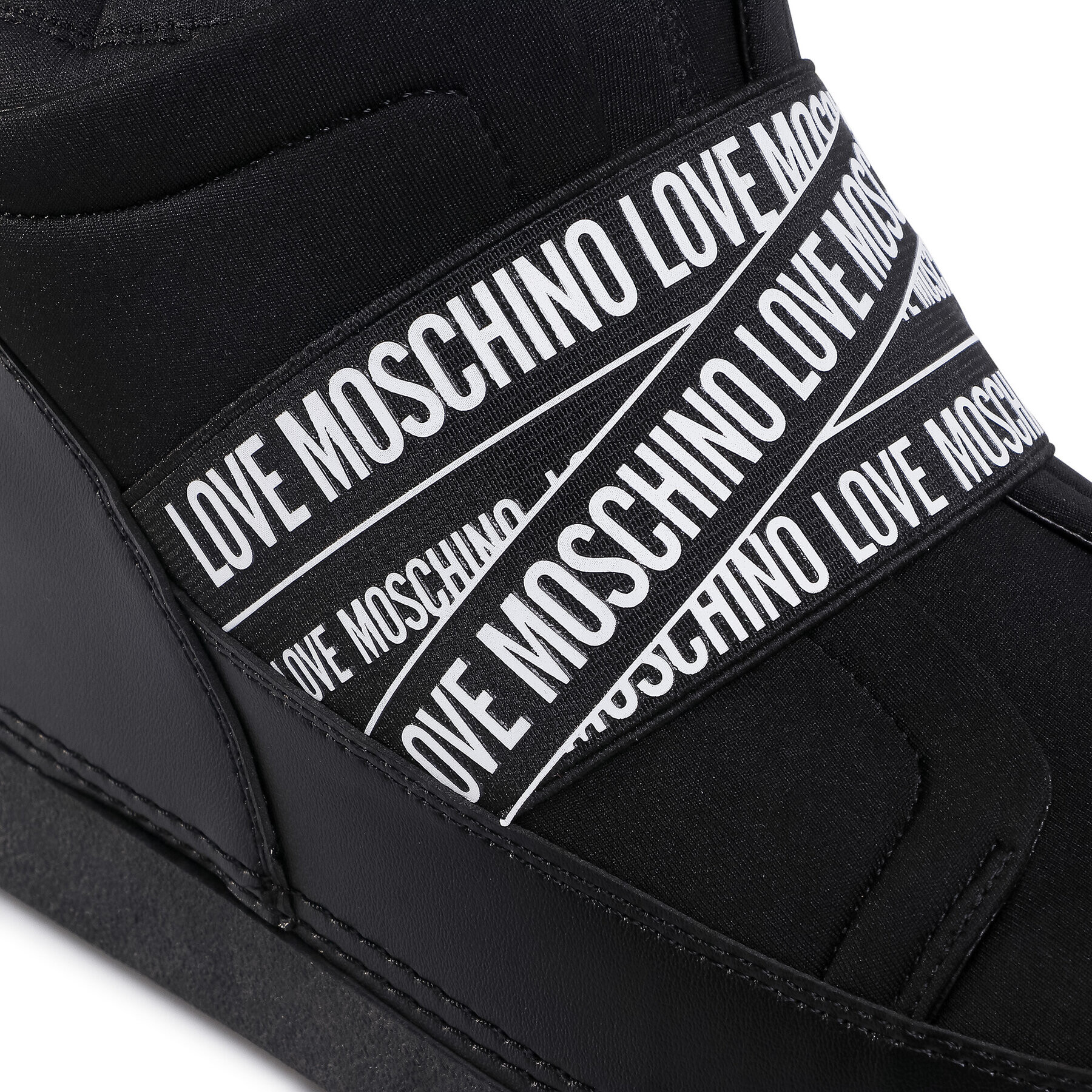 LOVE MOSCHINO Boty JA24052G1BIV2000 Černá - Pepit.cz