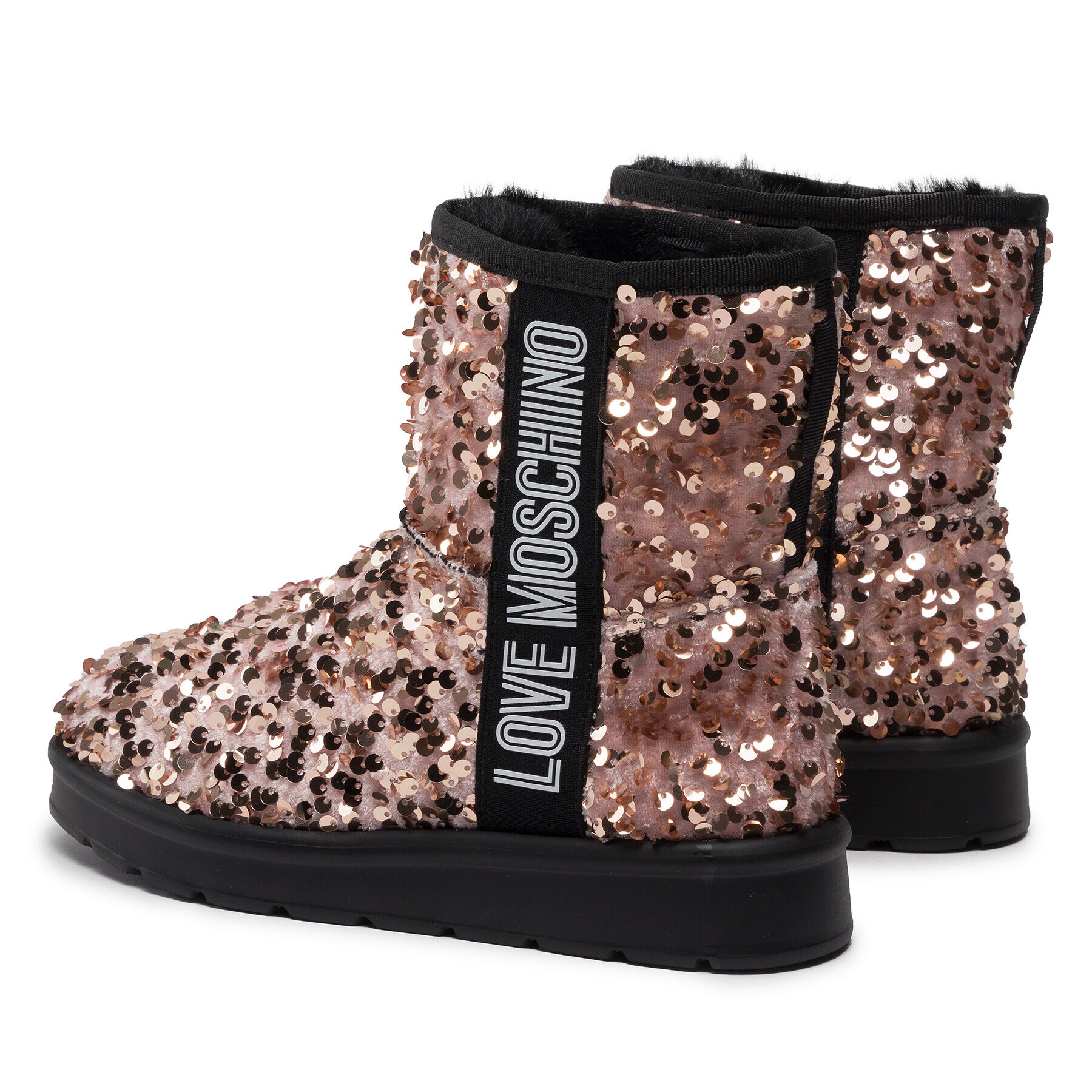 LOVE MOSCHINO Boty JA24153H1FJZI900 Růžová - Pepit.cz