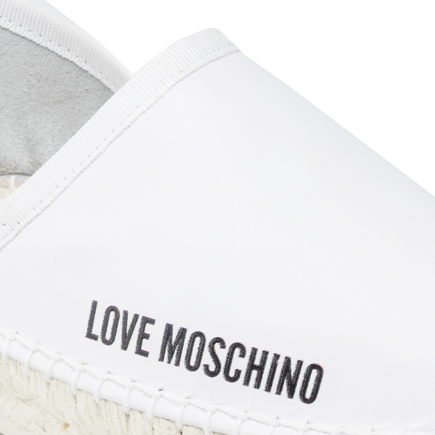 LOVE MOSCHINO Espadrilky JA10032G1EIA0100 Bílá - Pepit.cz