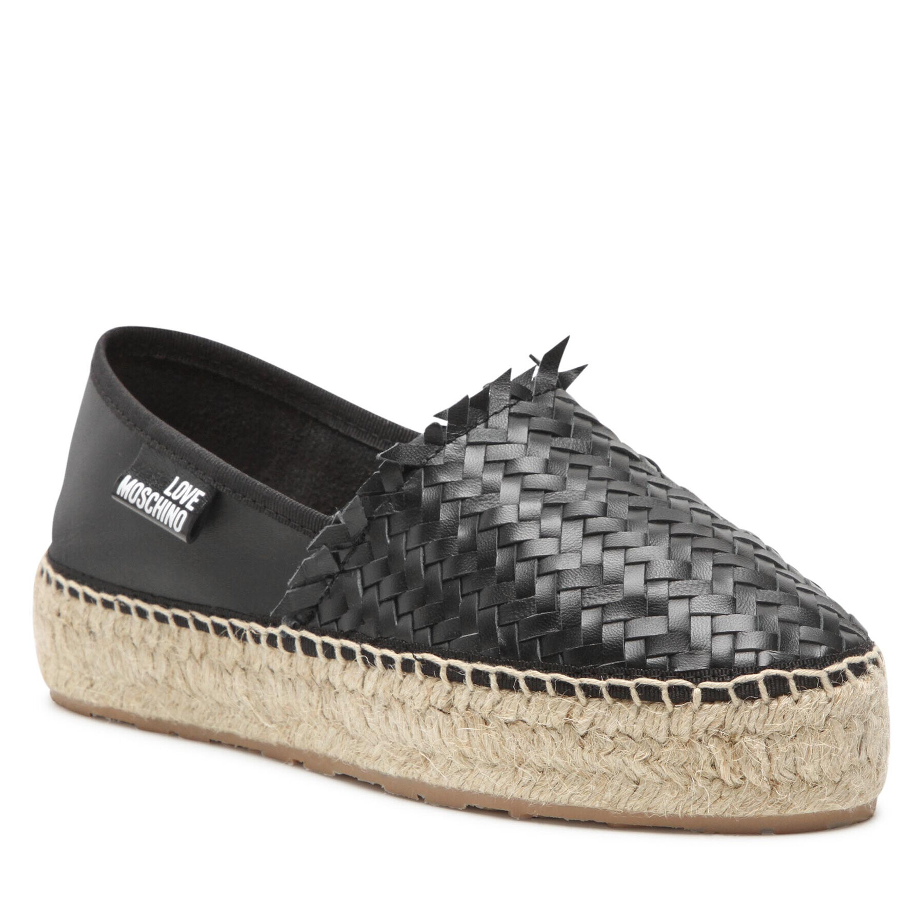 LOVE MOSCHINO Espadrilky JA10183G0EJA0000 Černá - Pepit.cz