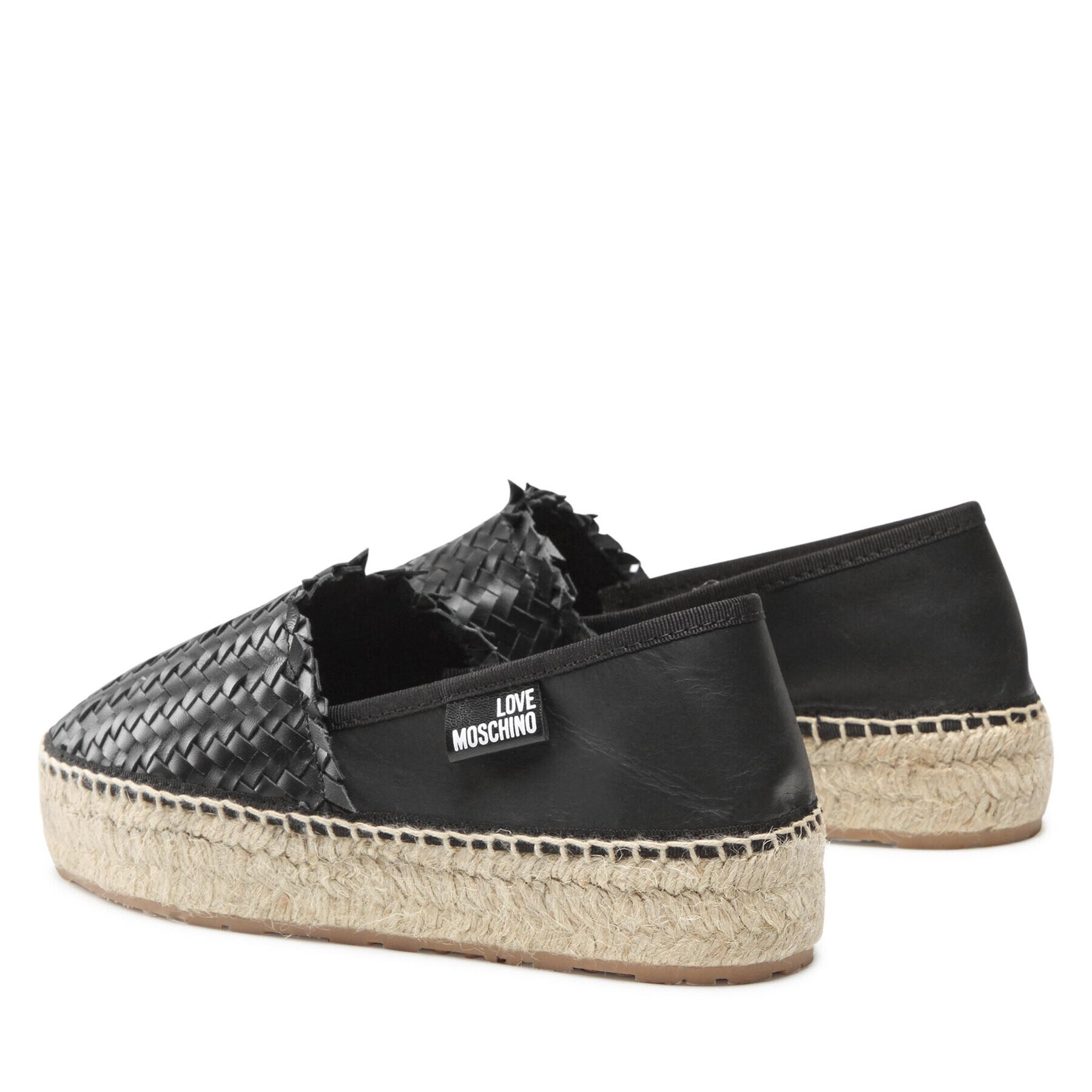 LOVE MOSCHINO Espadrilky JA10183G0EJA0000 Černá - Pepit.cz