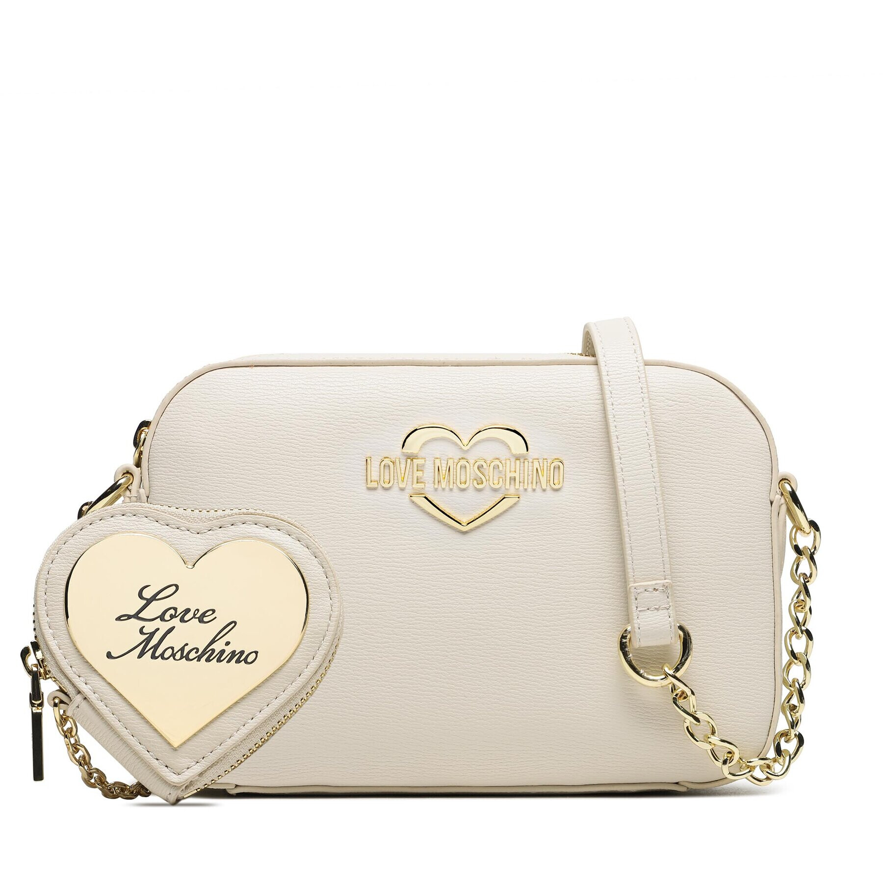 LOVE MOSCHINO Kabelka JC4071PP1HLD0110 Écru - Pepit.cz