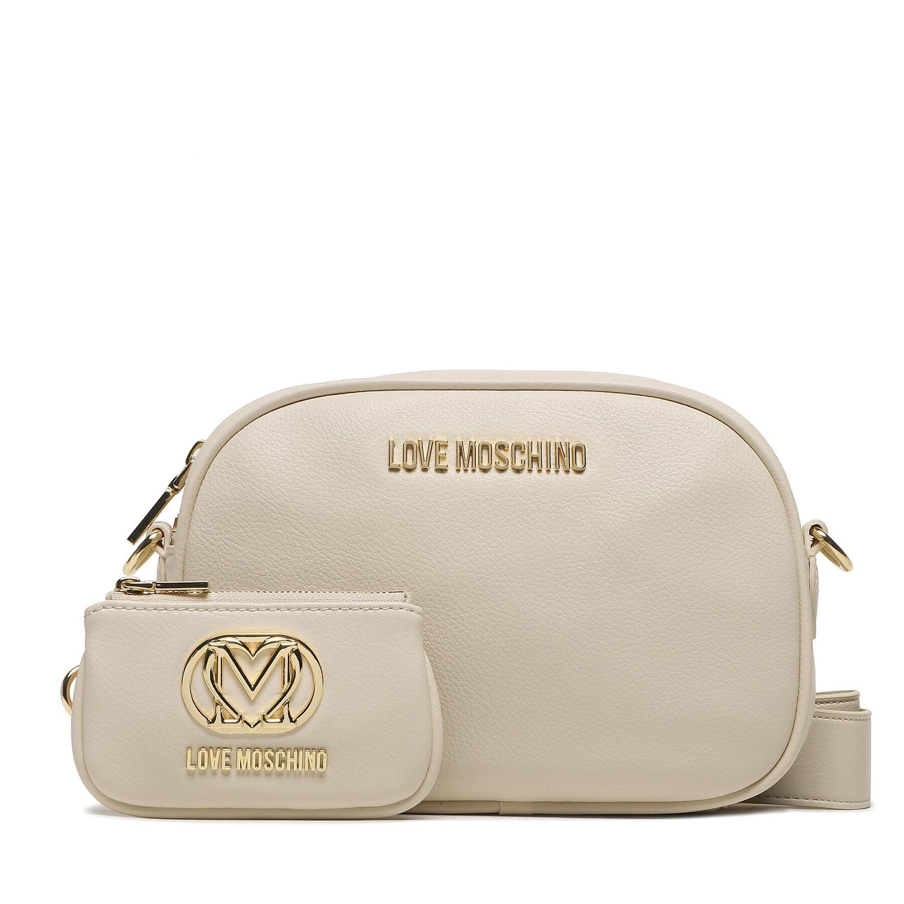 LOVE MOSCHINO Kabelka JC4090PP1HLN0110 Écru - Pepit.cz