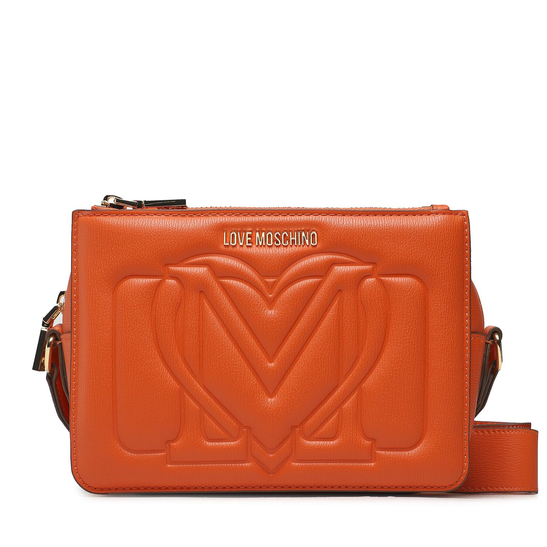 LOVE MOSCHINO Kabelka JC4122PP1GLV0450 Oranžová - Pepit.cz