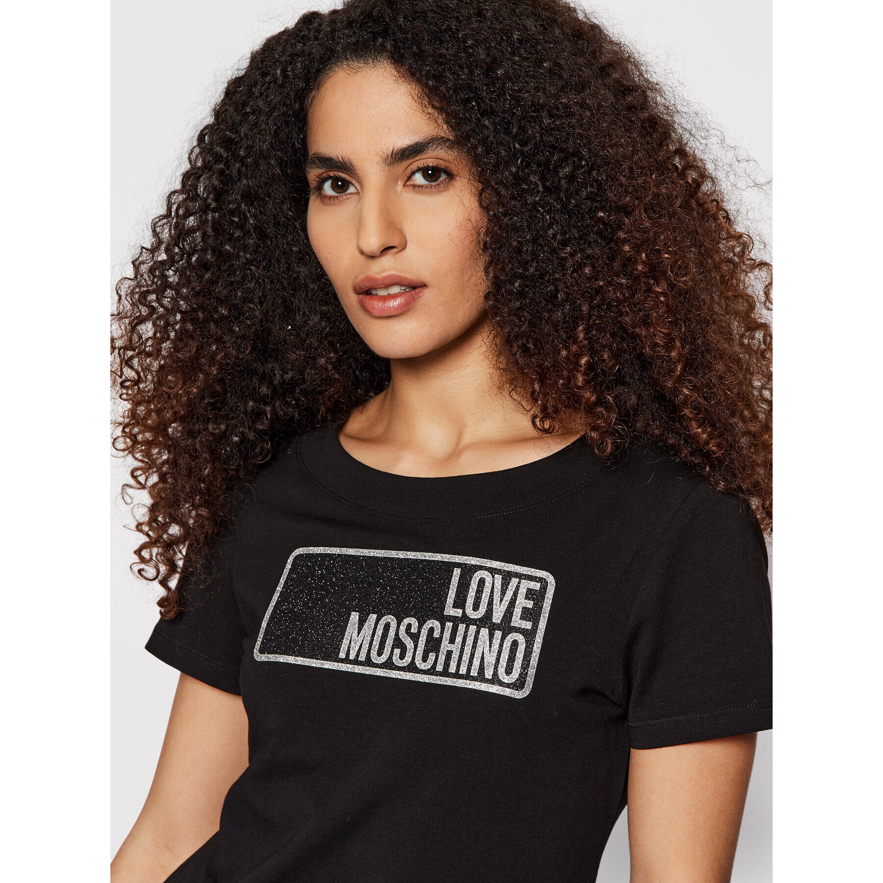 LOVE MOSCHINO Každodenní šaty W592917E 1951 Černá Regular Fit - Pepit.cz