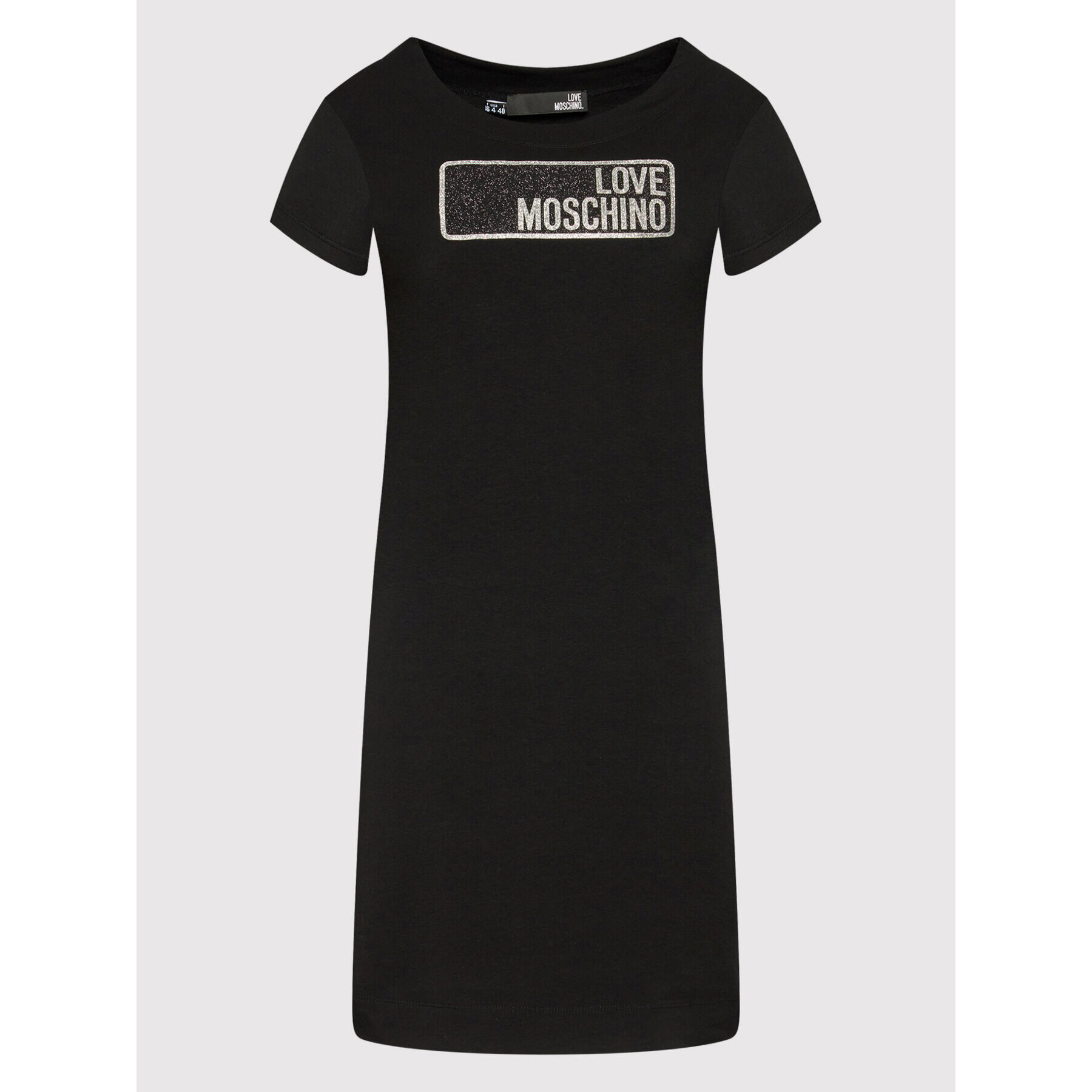 LOVE MOSCHINO Každodenní šaty W592917E 1951 Černá Regular Fit - Pepit.cz