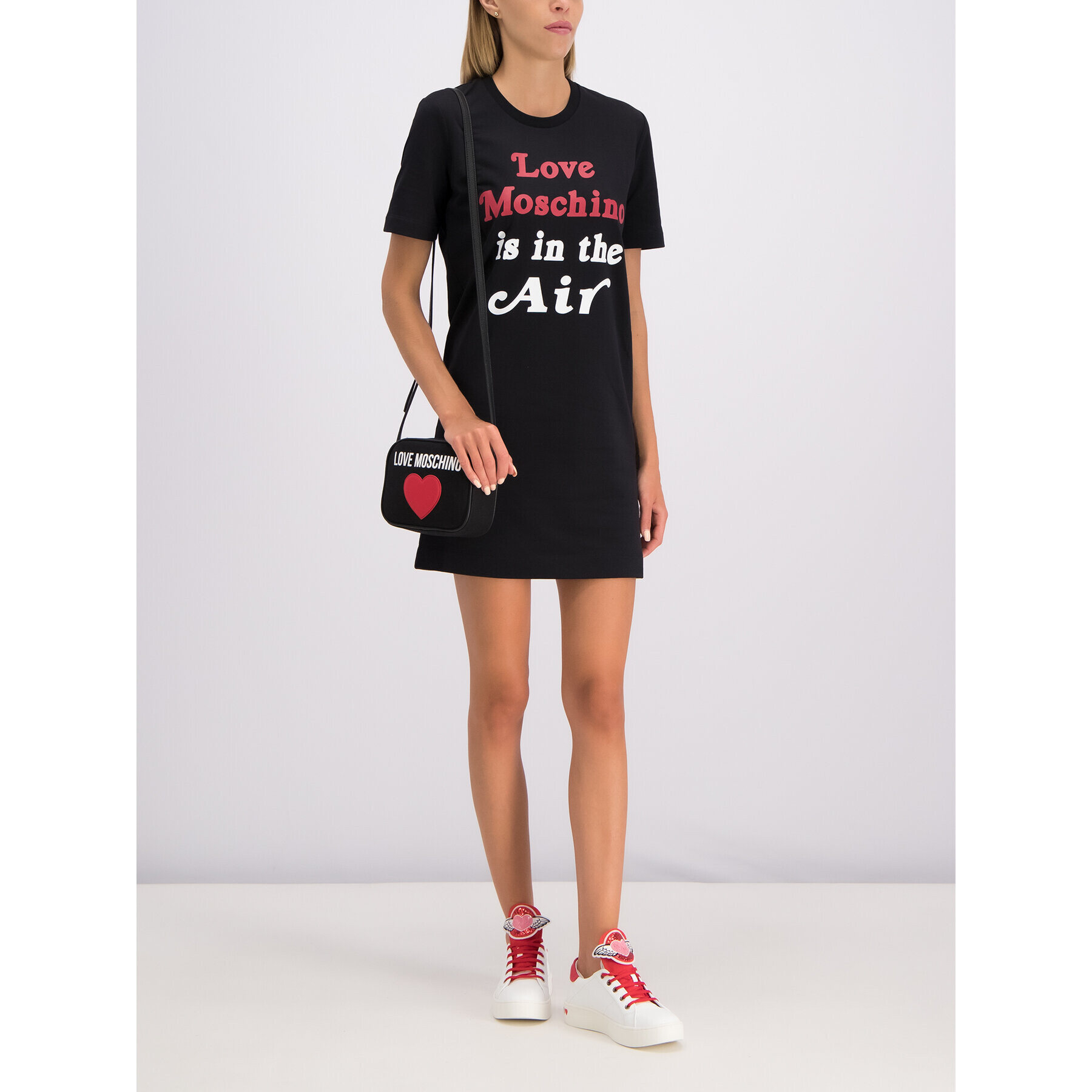 LOVE MOSCHINO Každodenní šaty W5A0209E1958 Relaxed Fit - Pepit.cz