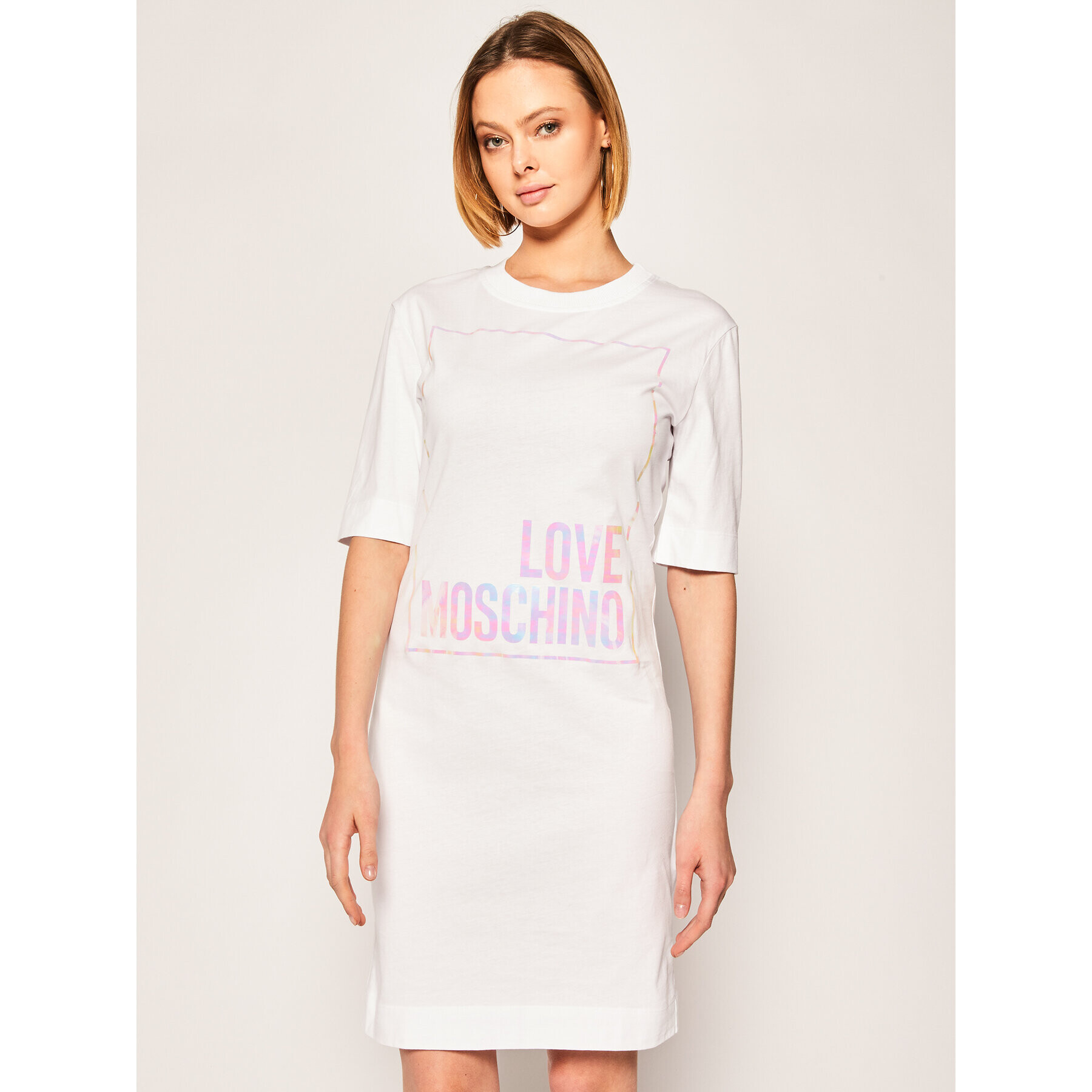 LOVE MOSCHINO Každodenní šaty W5B4902M 4083 Regular Fit - Pepit.cz