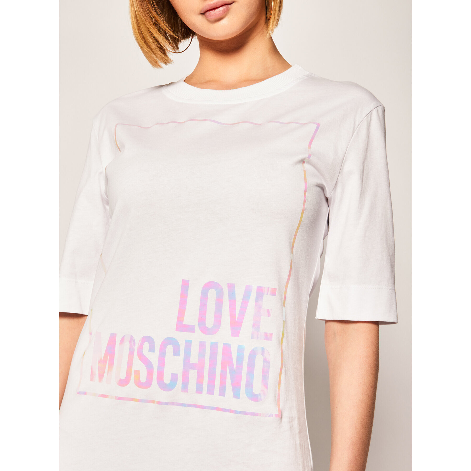 LOVE MOSCHINO Každodenní šaty W5B4902M 4083 Regular Fit - Pepit.cz