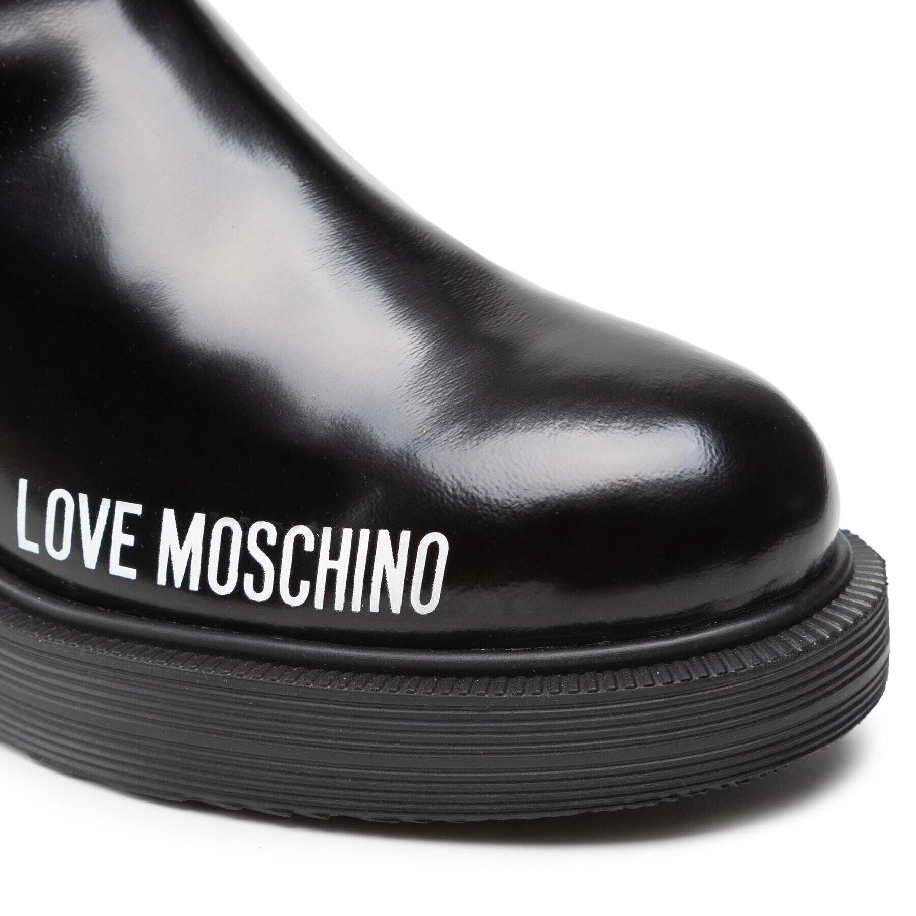 LOVE MOSCHINO Kotníková obuv s elastickým prvkem JA21124G1FIB0000 Černá - Pepit.cz