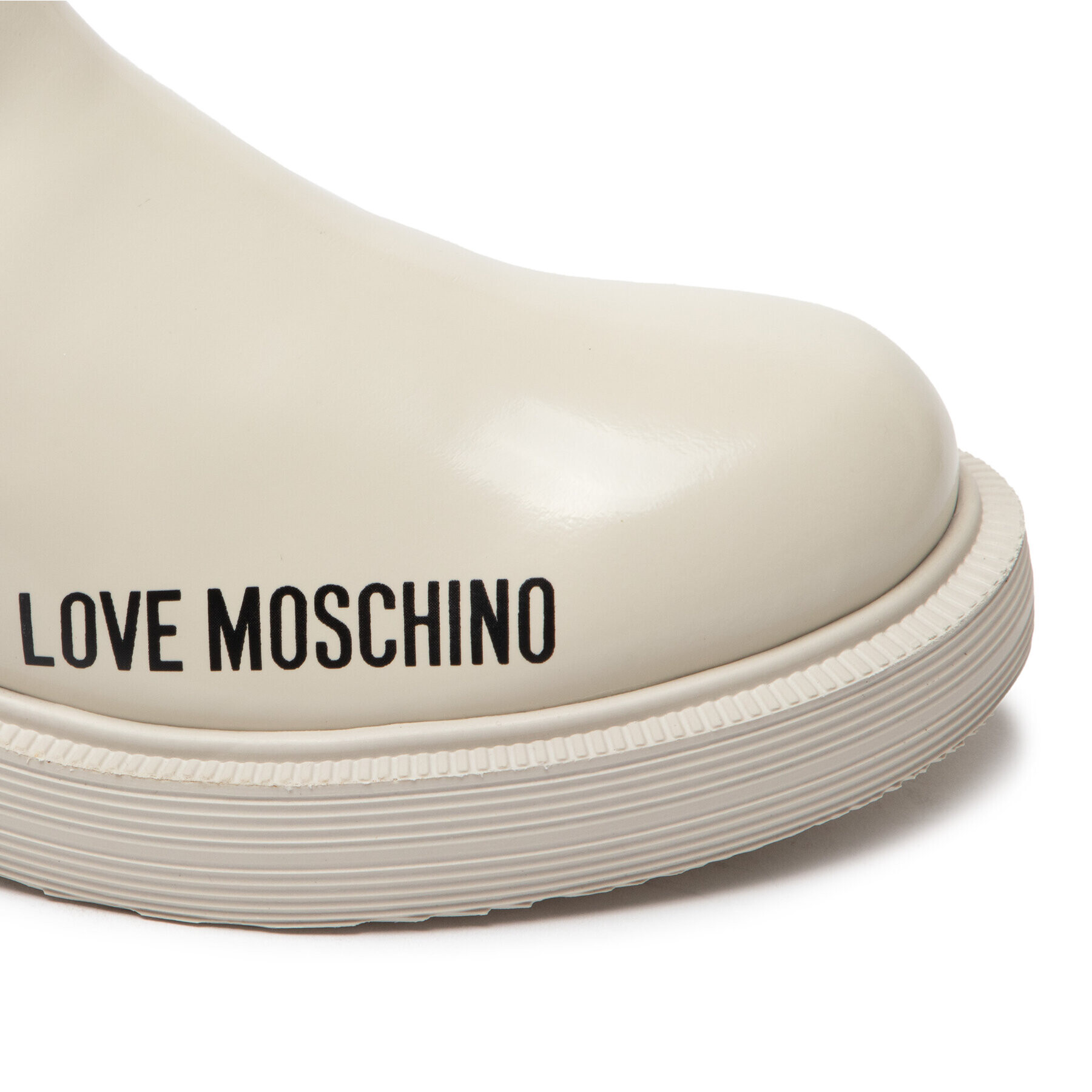 LOVE MOSCHINO Kotníková obuv s elastickým prvkem JA21124G1FIB0120 Béžová - Pepit.cz