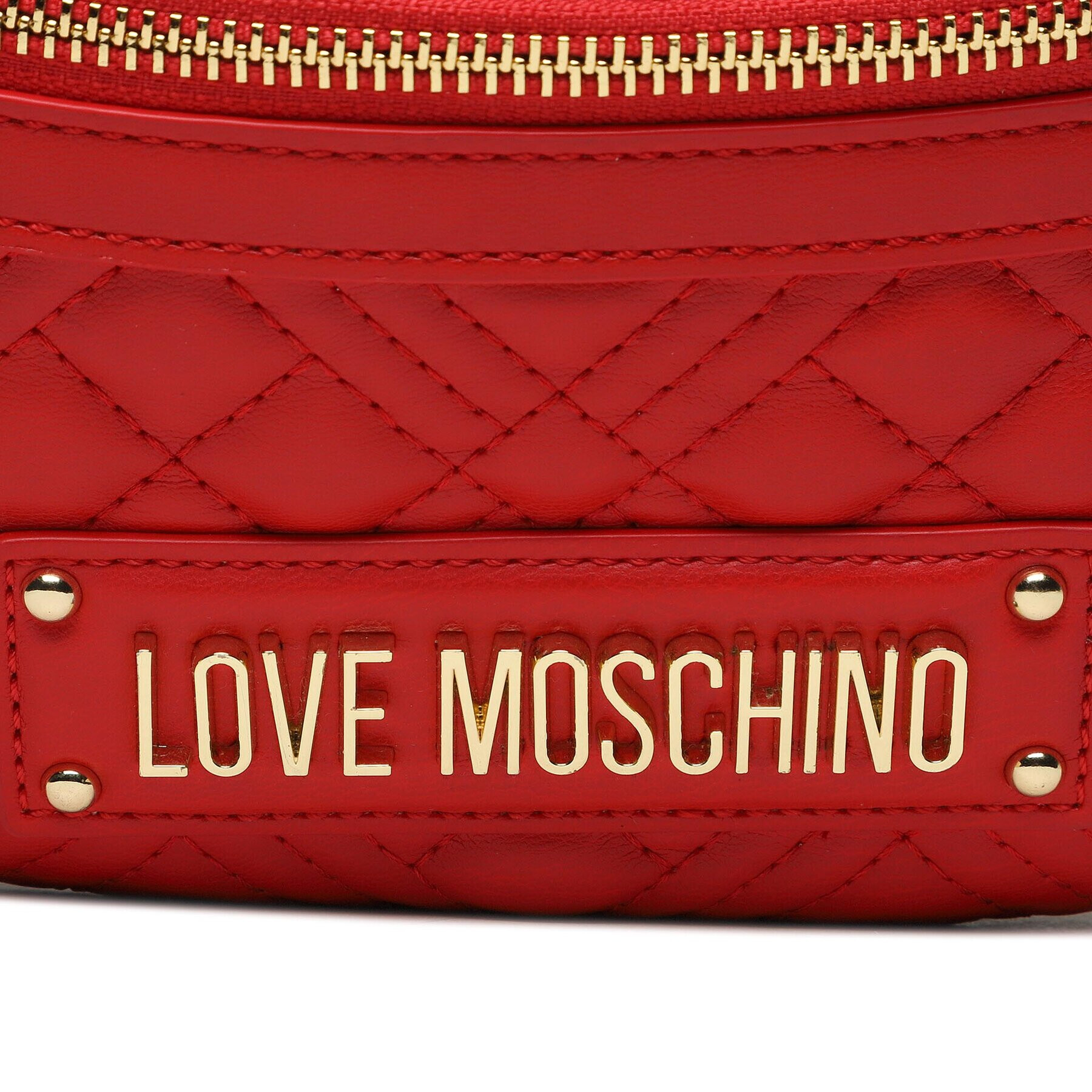 LOVE MOSCHINO Ledvinka JC4003PP1HLA0500 Červená - Pepit.cz