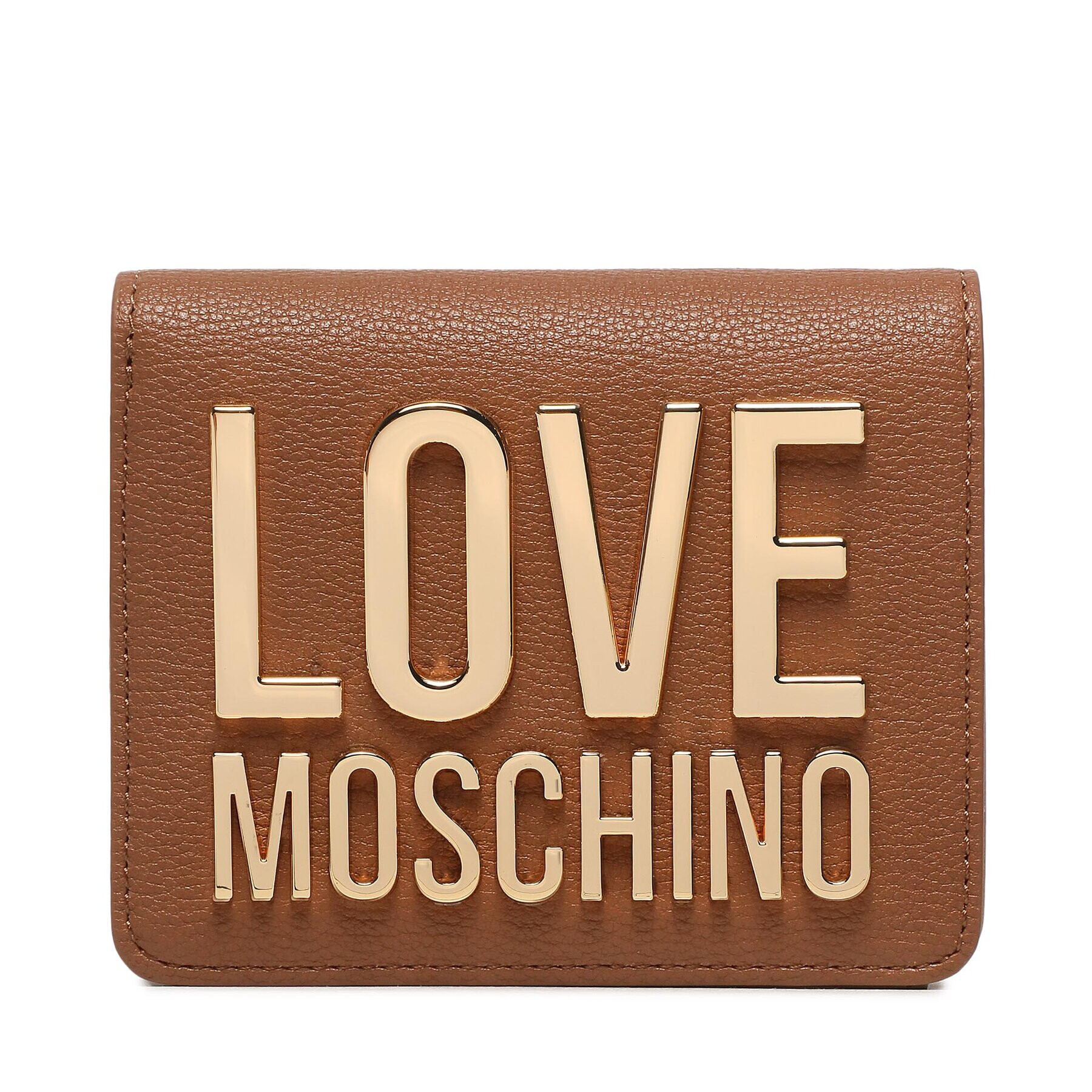 LOVE MOSCHINO Malá dámská peněženka JC5612PP1HLI0201 Hnědá - Pepit.cz