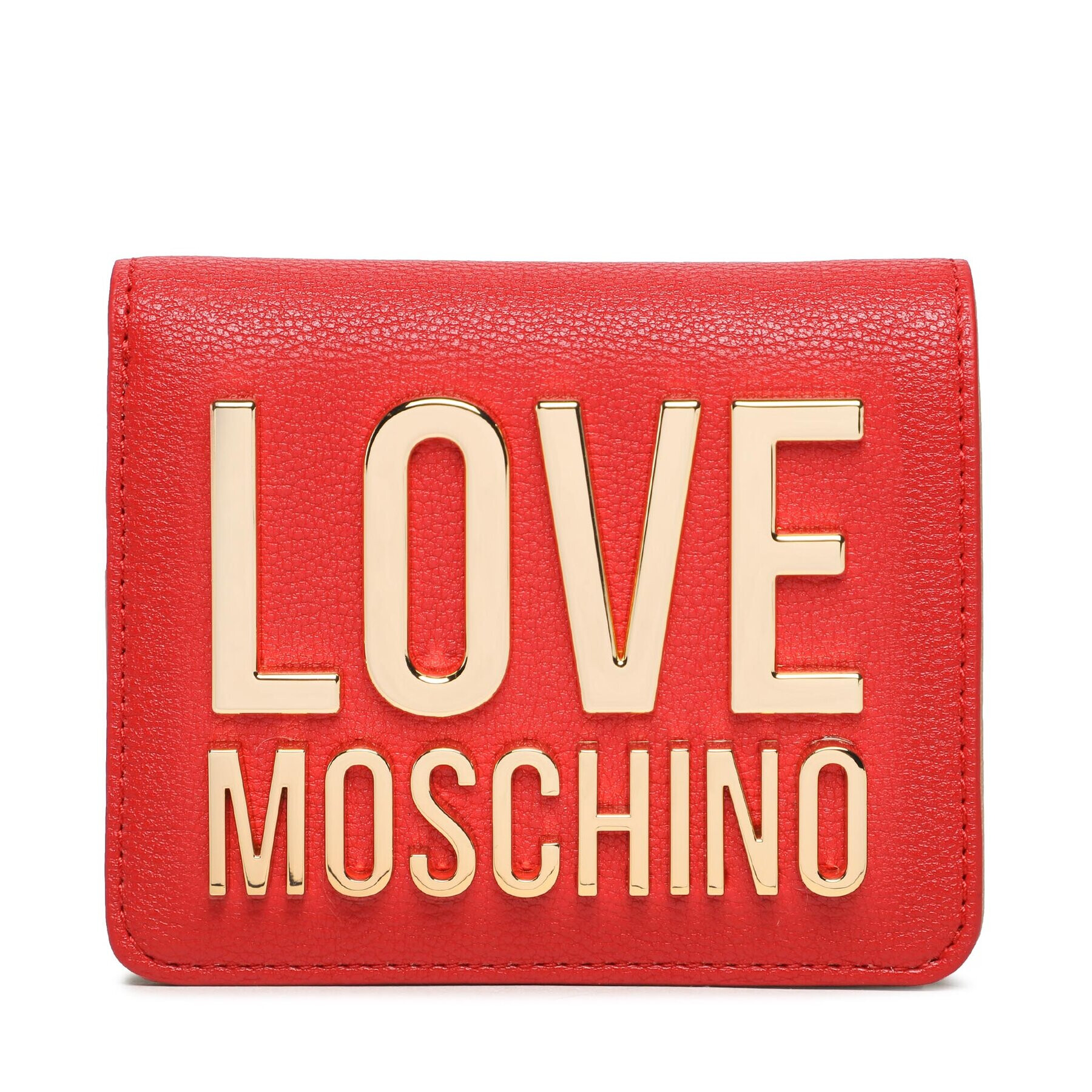 LOVE MOSCHINO Malá dámská peněženka JC5612PP1HLI0500 Červená - Pepit.cz